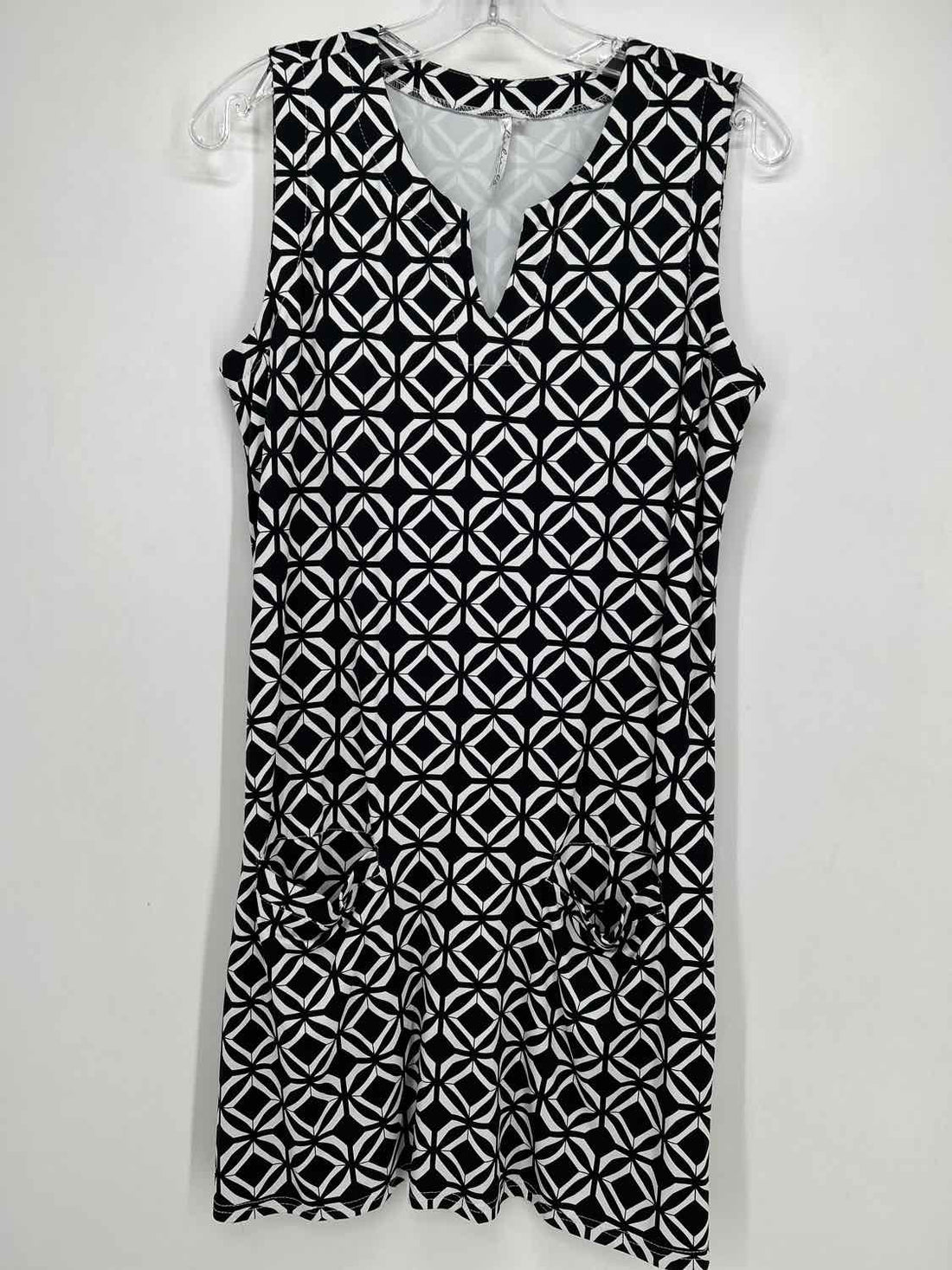 Lulu B Size S Black & White Dress