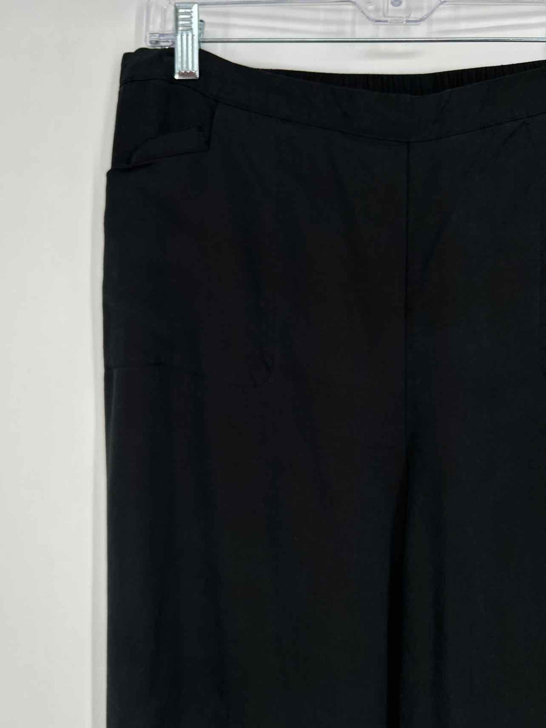 Soft Surroundings Size L Black Tencel Pants