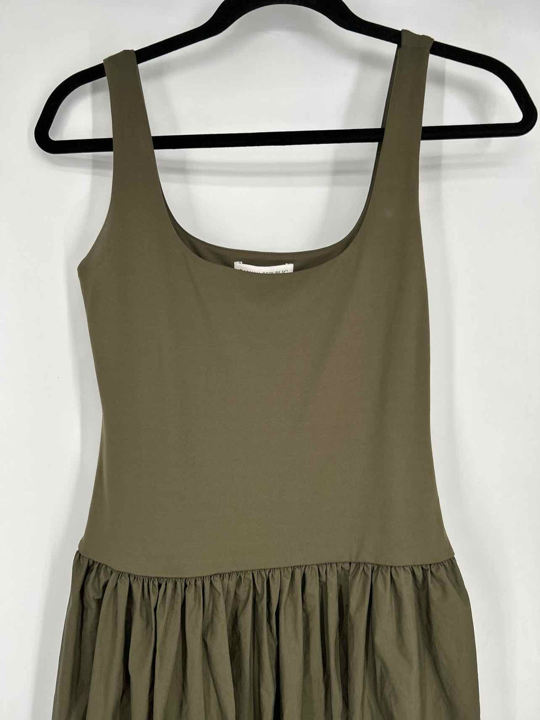 Banana Republic Size S Olive Sleeveless Dress