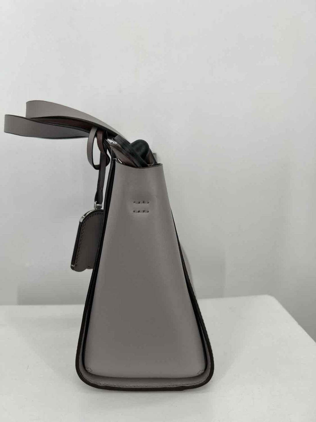 Kate Spade Gray Leather Satchel