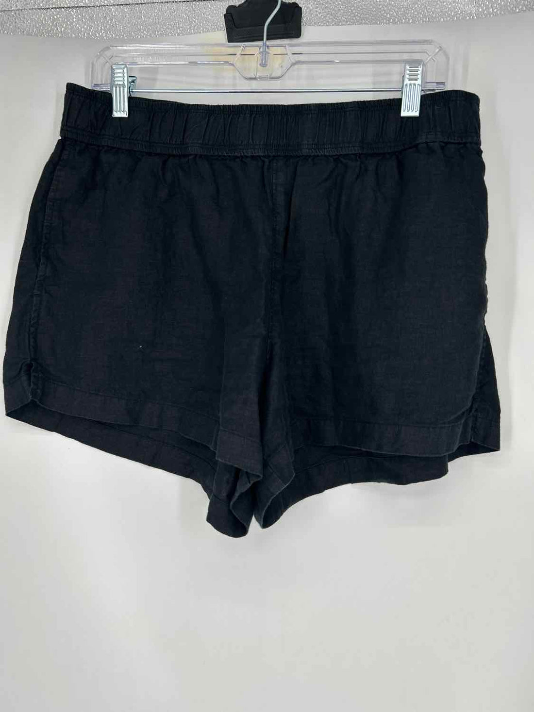 AYR Size L Black Linen 100% Shorts