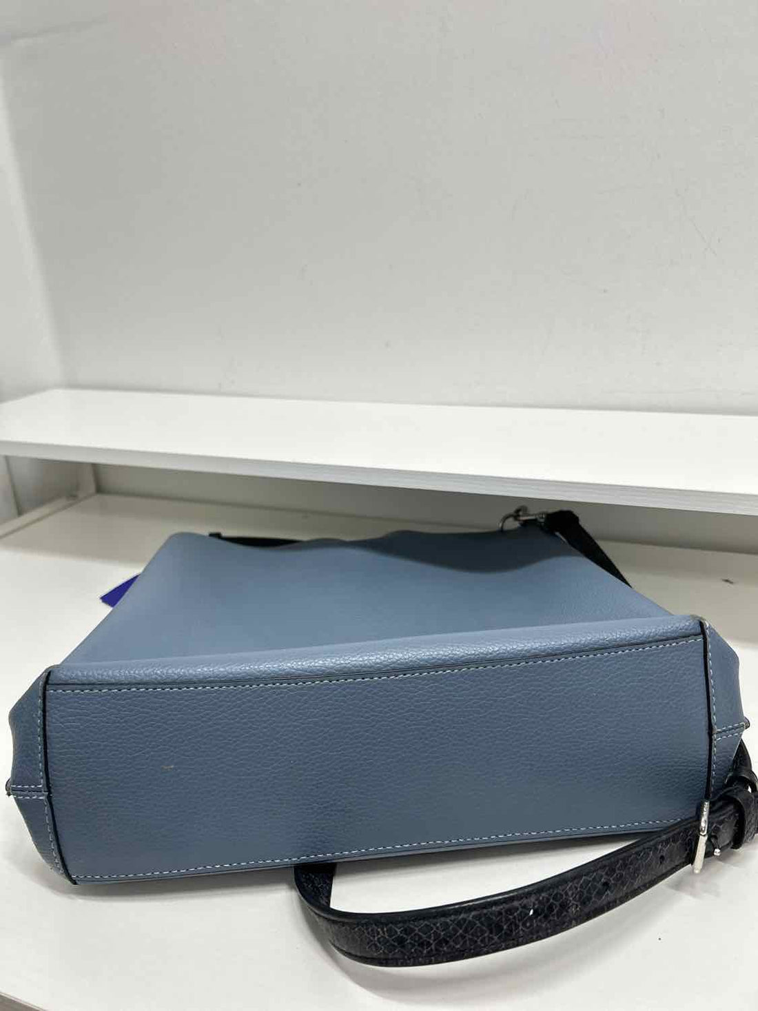 Coach Blue Leather Crossbody