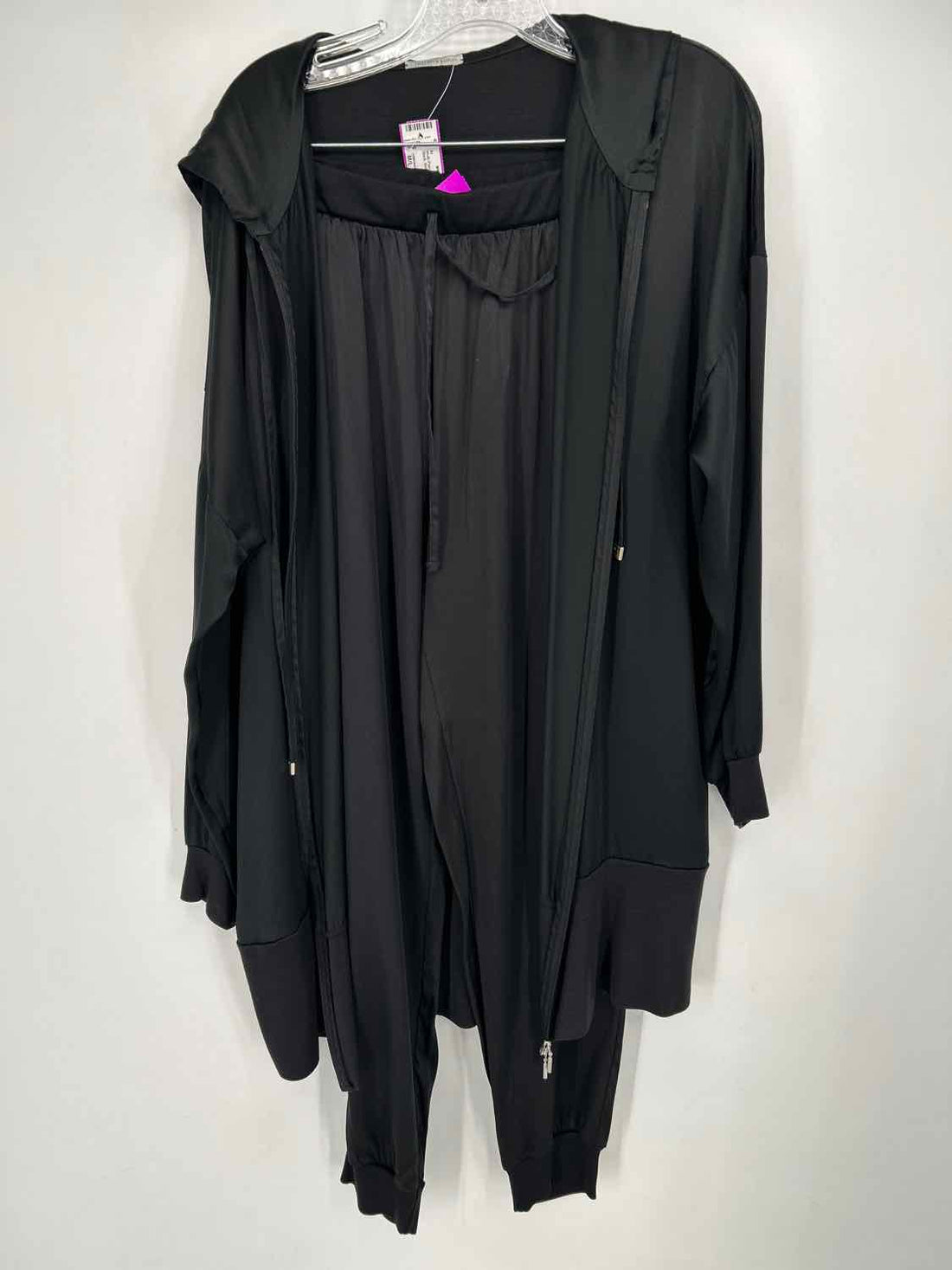 intimissimi Size M/L Black Satin Multi-Piece Set