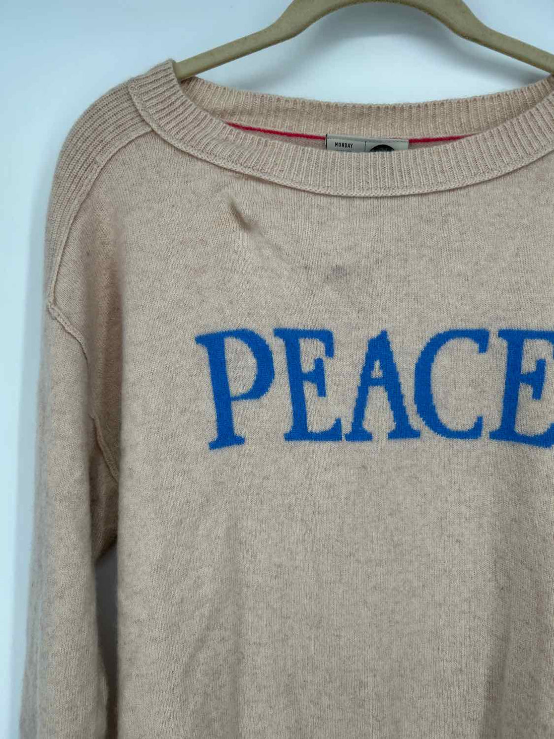Saturday Sunday Size S Beige Cashmere Sweater