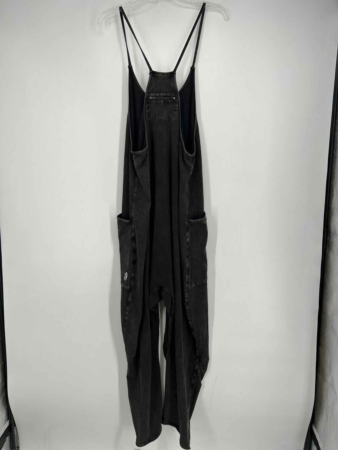 FP Movement Size S Washed Black Sleeveless Jumpsuit