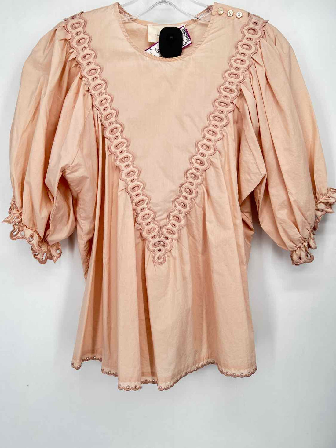 The Great Size 1 Light Pink Short Sleeve