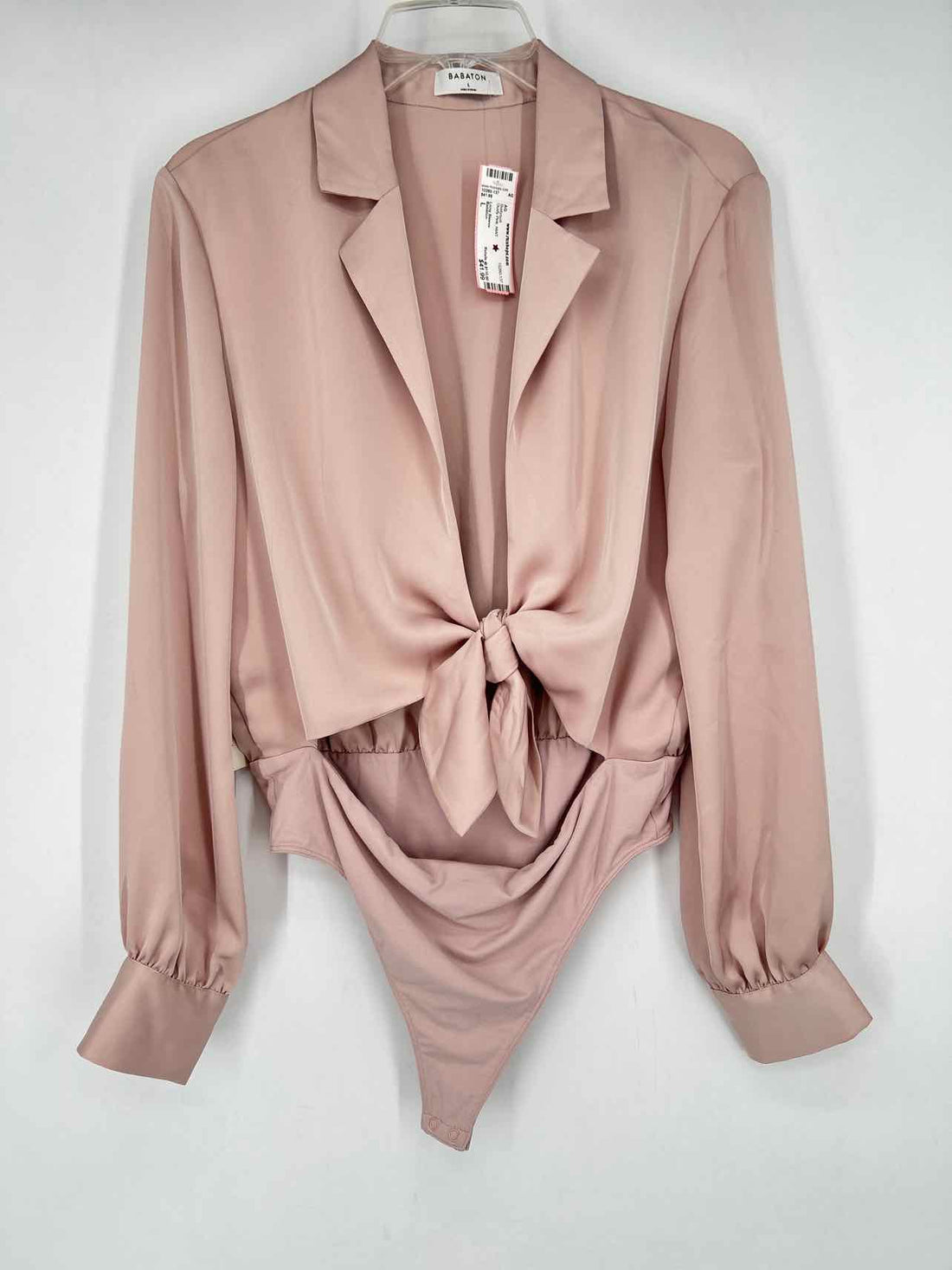 Babaton Size L Dusty Pink NWT Bodysuit