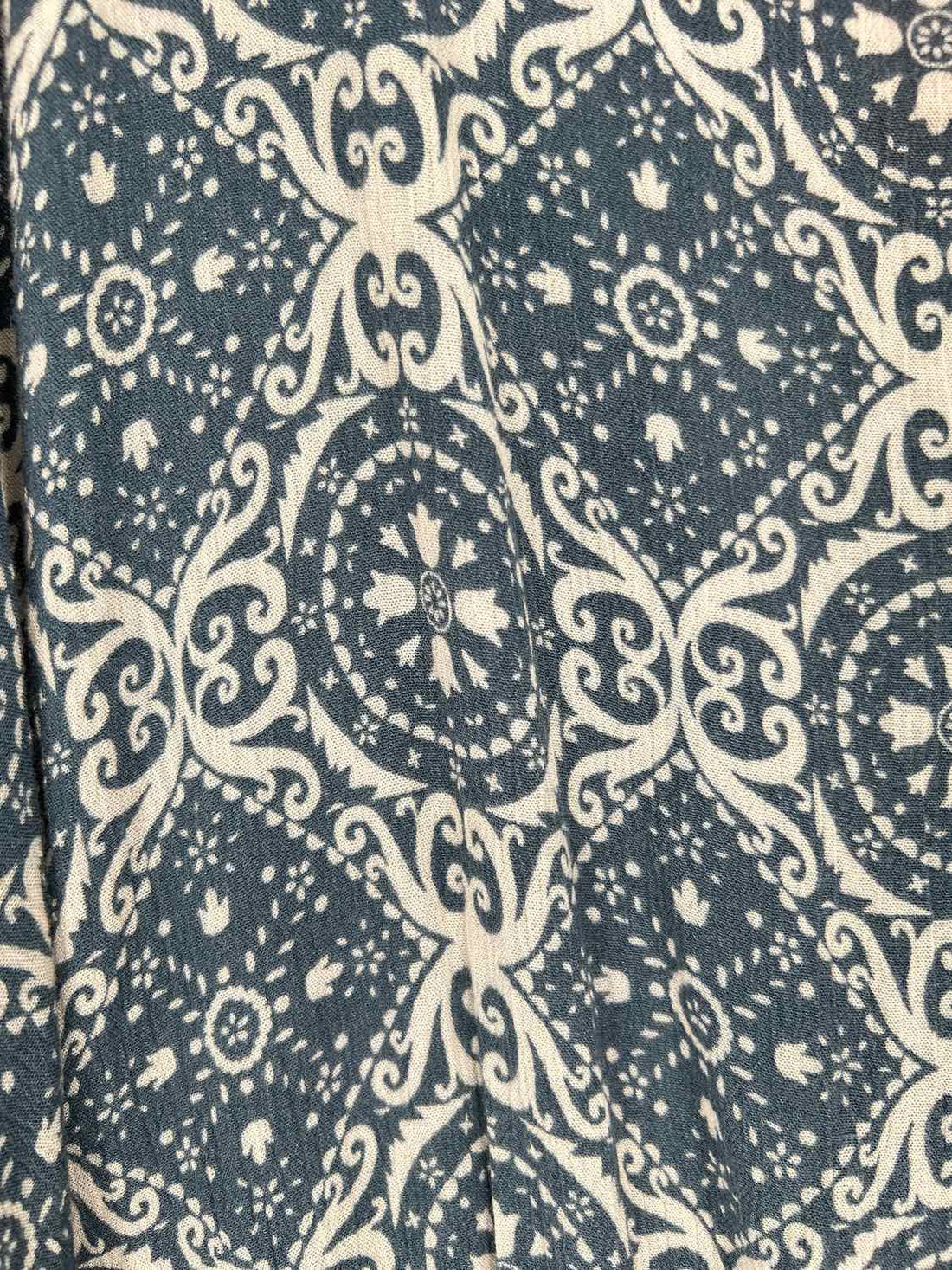 Lovestitch Size M Dark Blue & White Long Sleeve Rompers