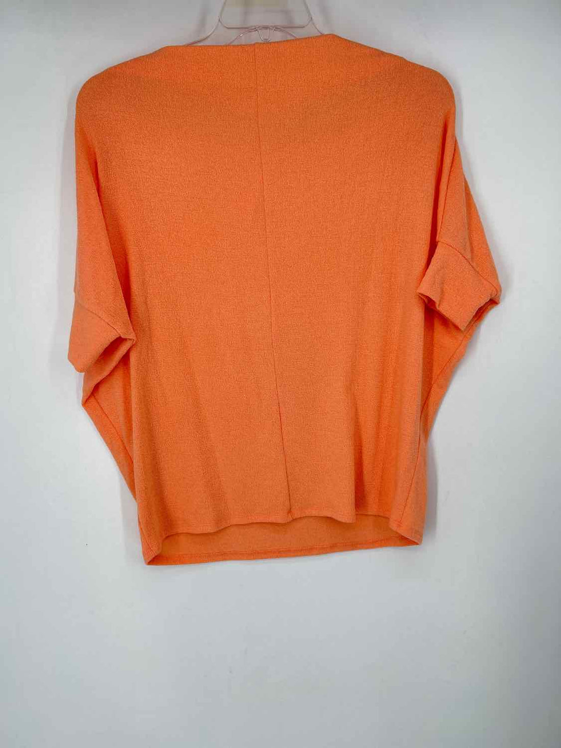 Six Fifty Size M Orange Coral Short Sleeve