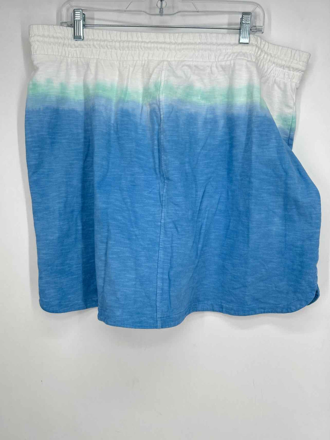 T By Talbots Size XL White & Blue Ombre Skirts