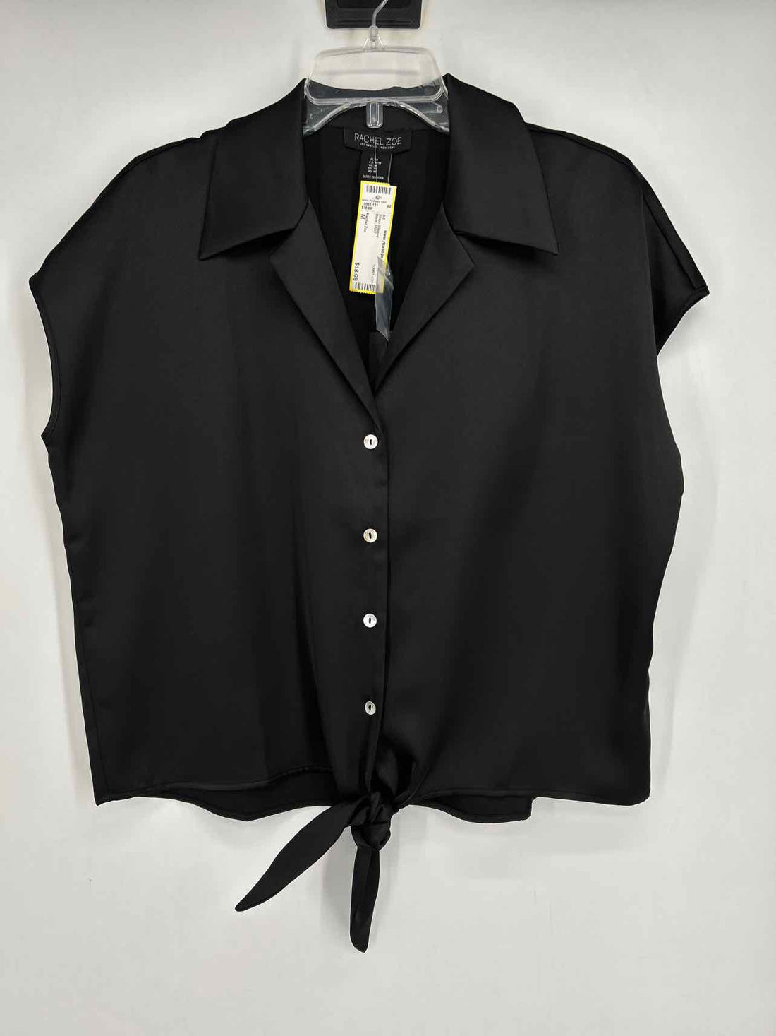 Rachel Zoe Size M Black NWT Short Sleeve