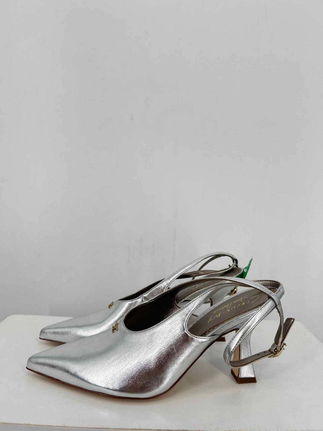 Circus By Sam Edelman Women Size 7.5 Silver Heels
