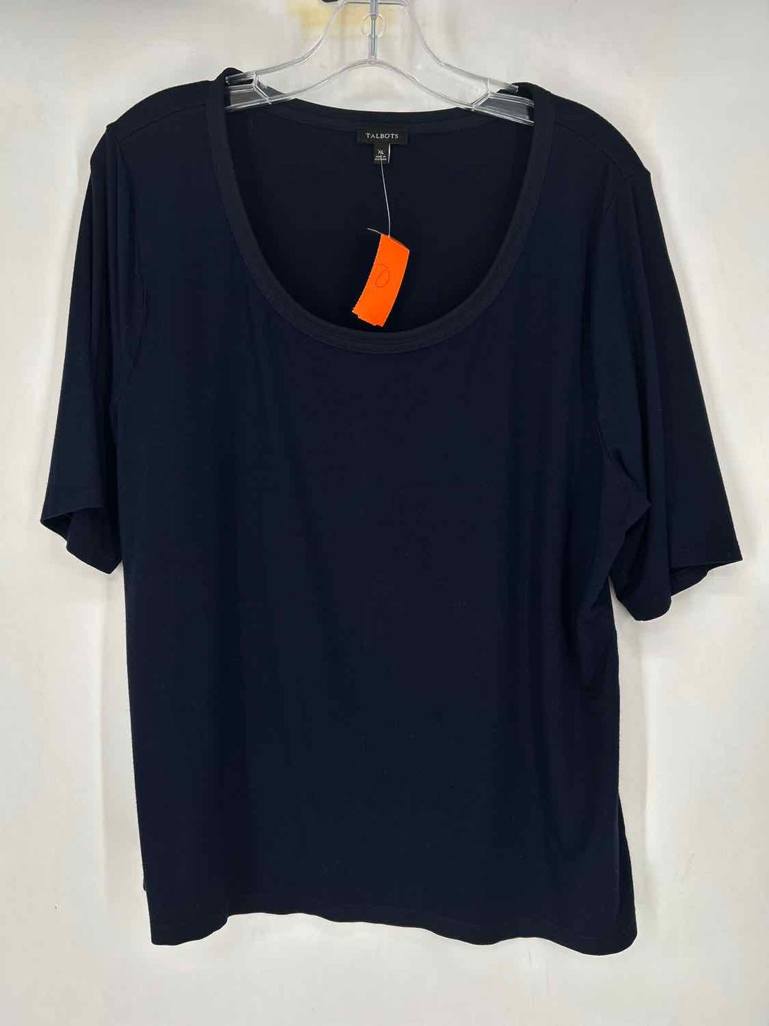 Talbots Size XL Navy Short Sleeve