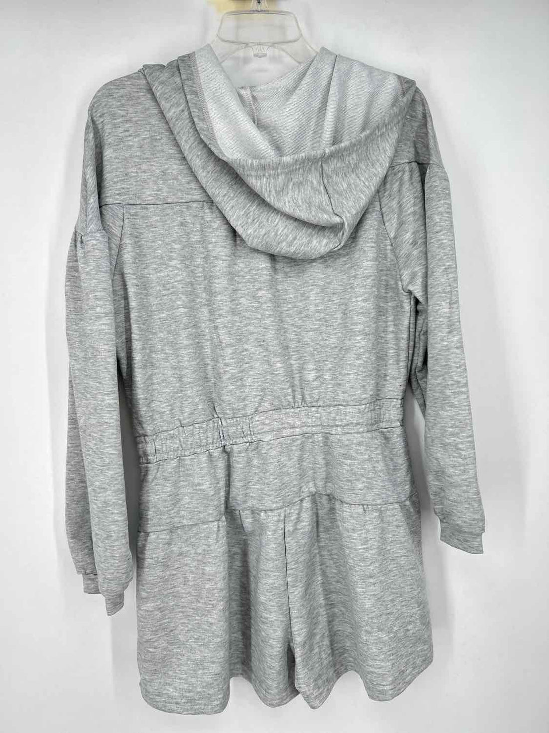 Cicy Bell Size L Gray Long Sleeve Rompers