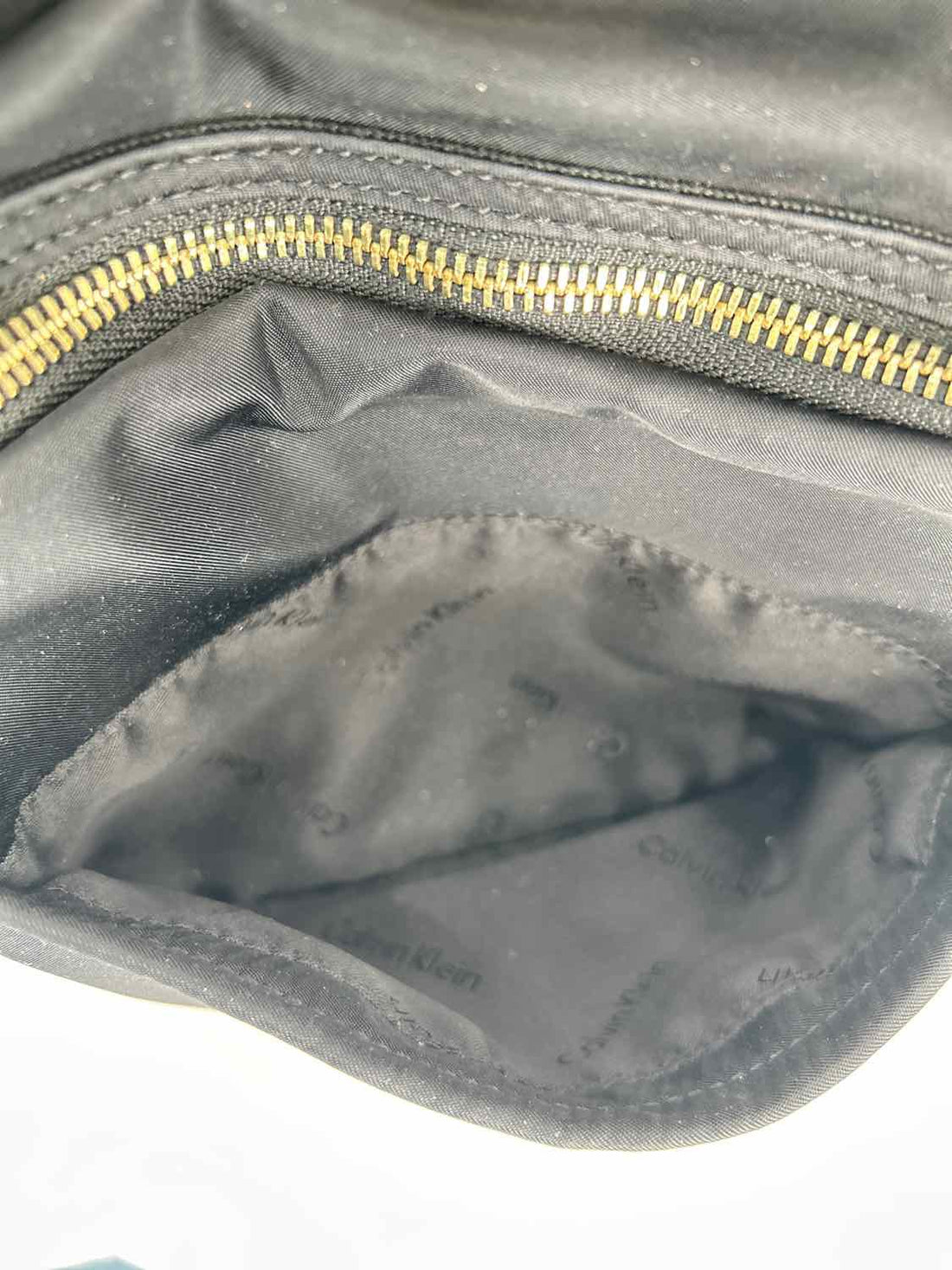 Calvin Klein Black Nylon Small Backpack