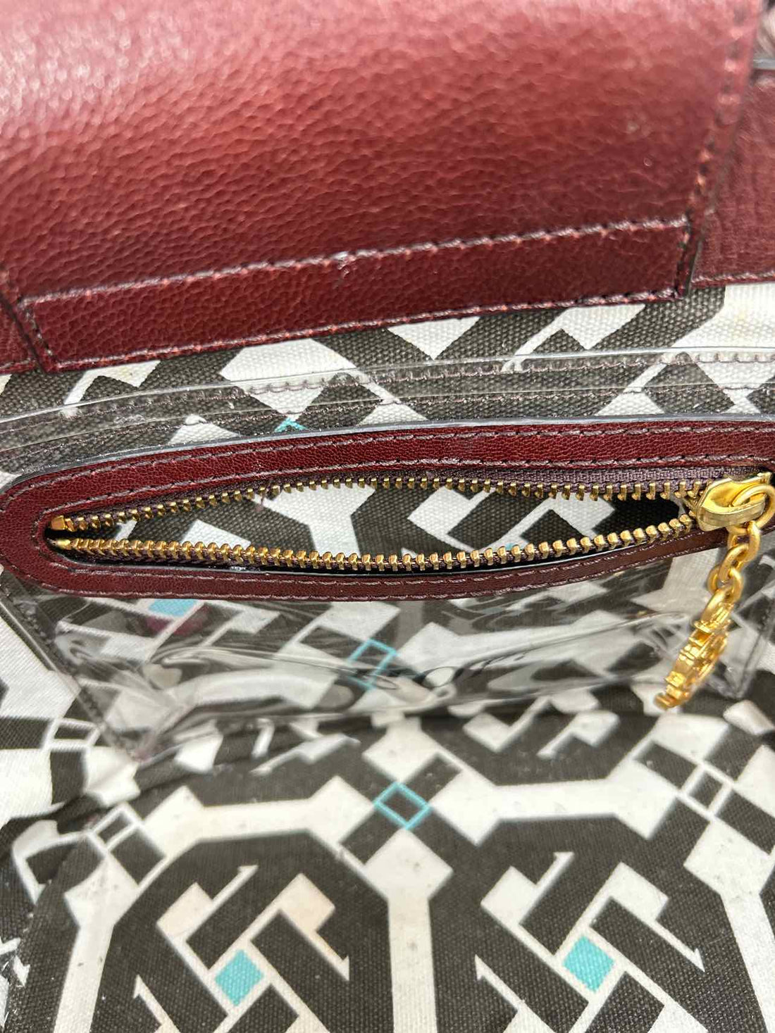 Juicy Couture Brown & Gold Corn Husk/Goat Leather Pre Owned Tote