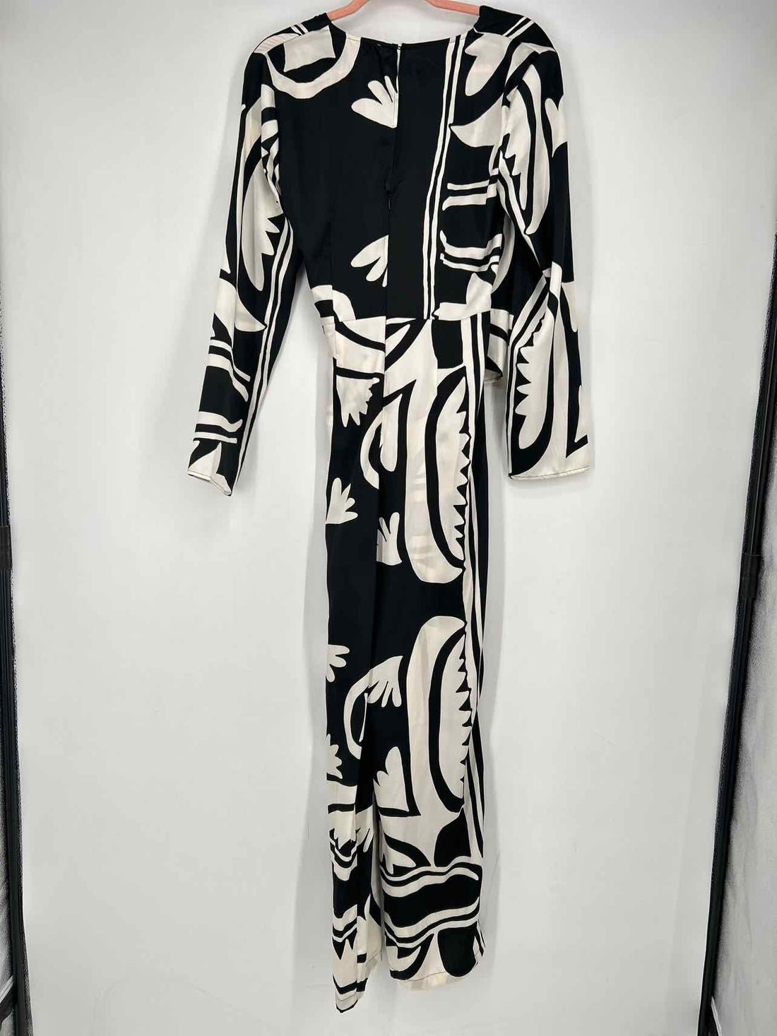 MNG Size M Black & White NWT Jumpsuit