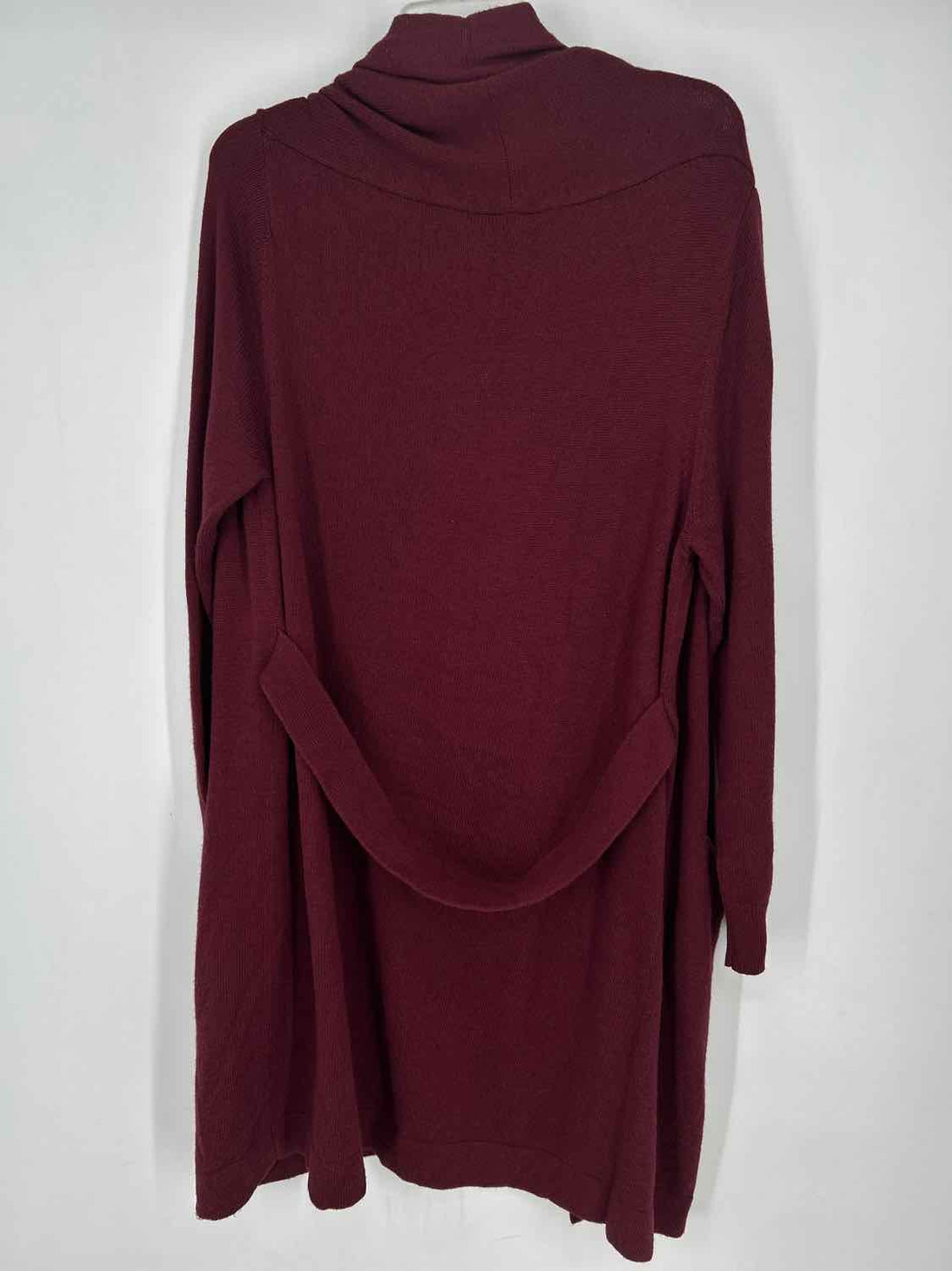 Leith Size XL Burgandy Cardigan