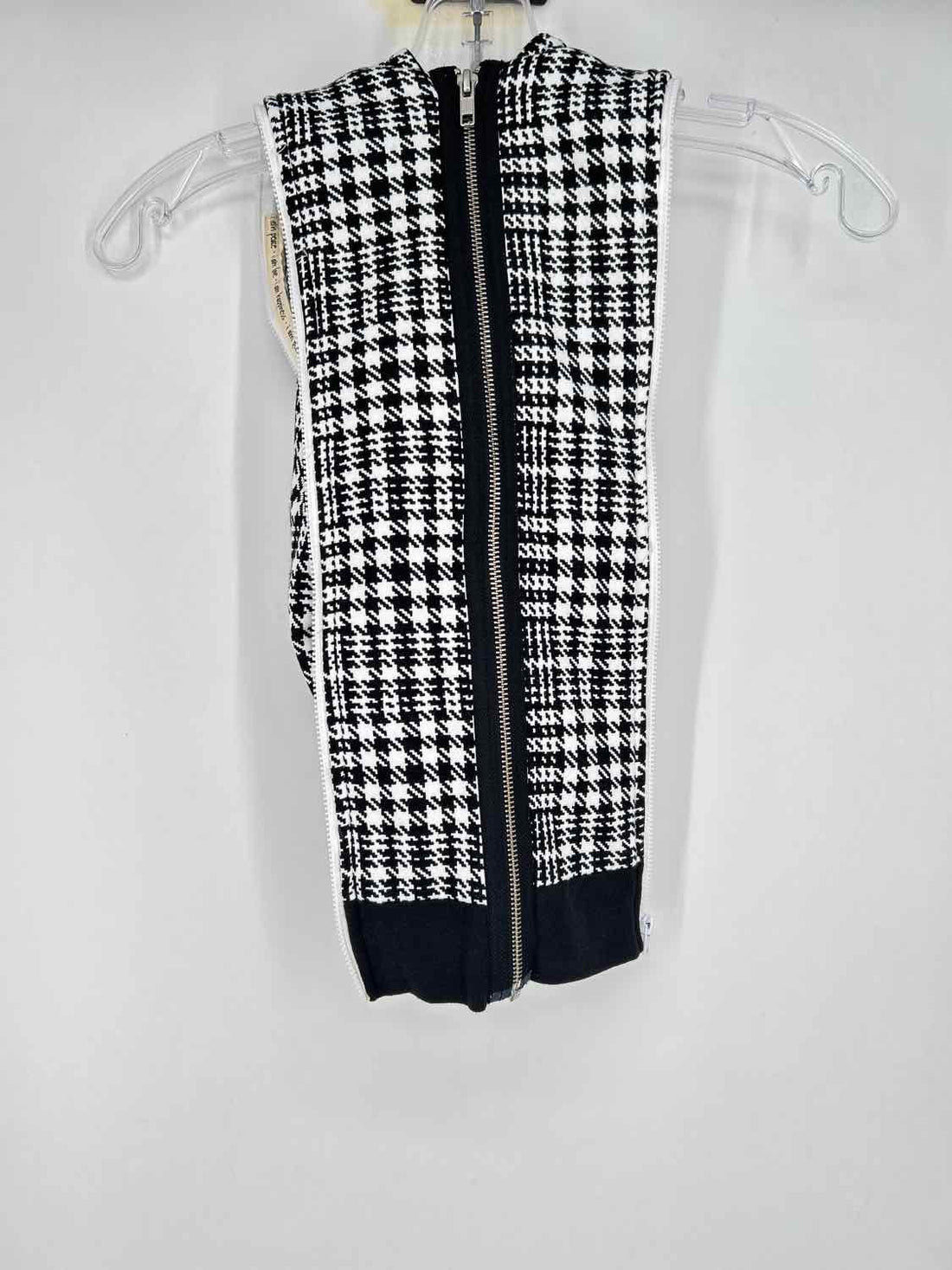 Peace Love World Size 14 White & Light Gray Blazer