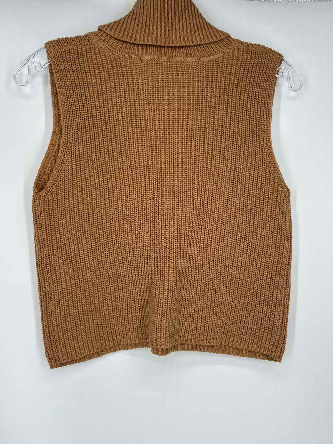 French Connection Size XS Tan Sleeveless Sweater