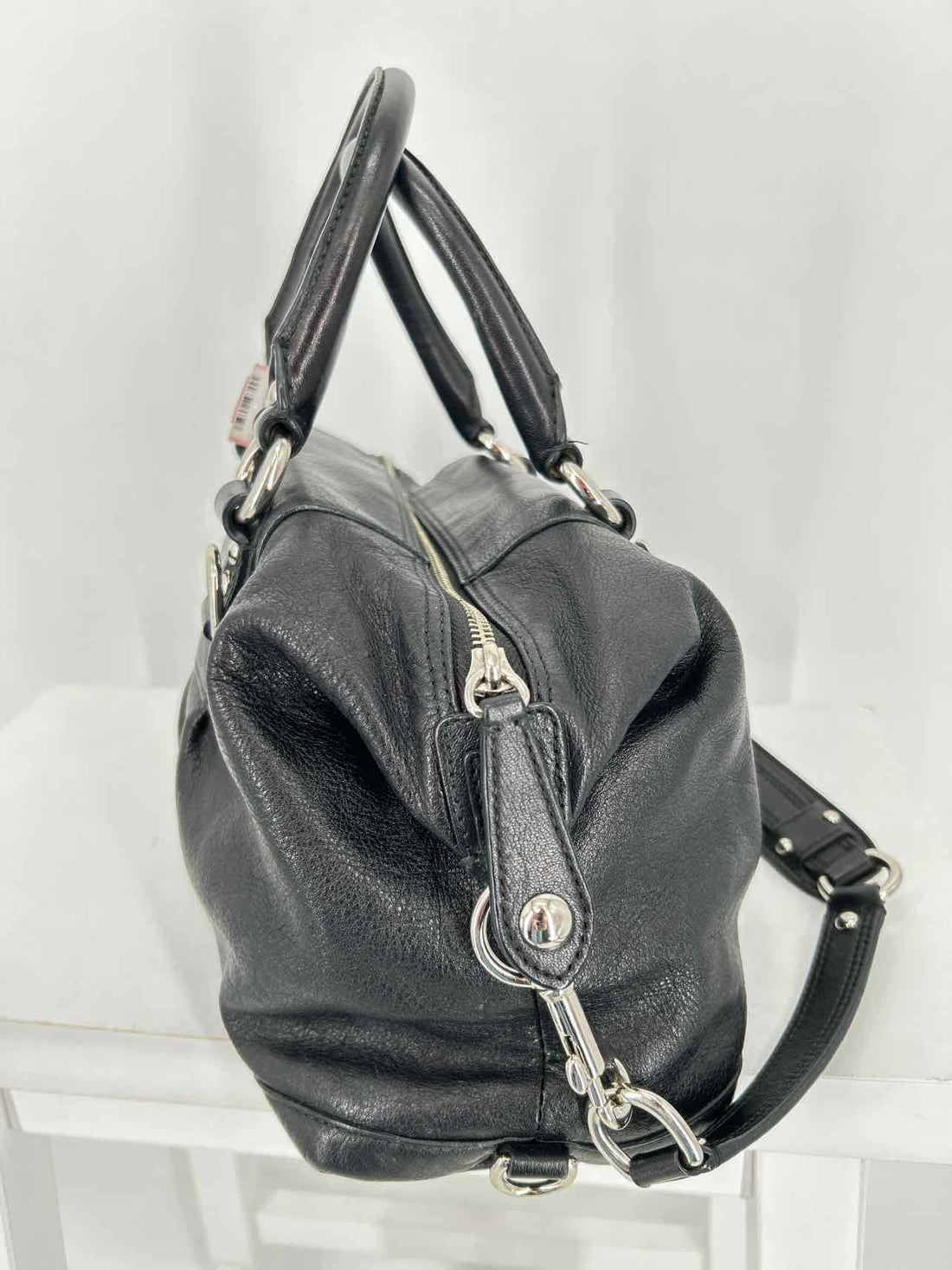 Coach Black Leather Vintage Satchel