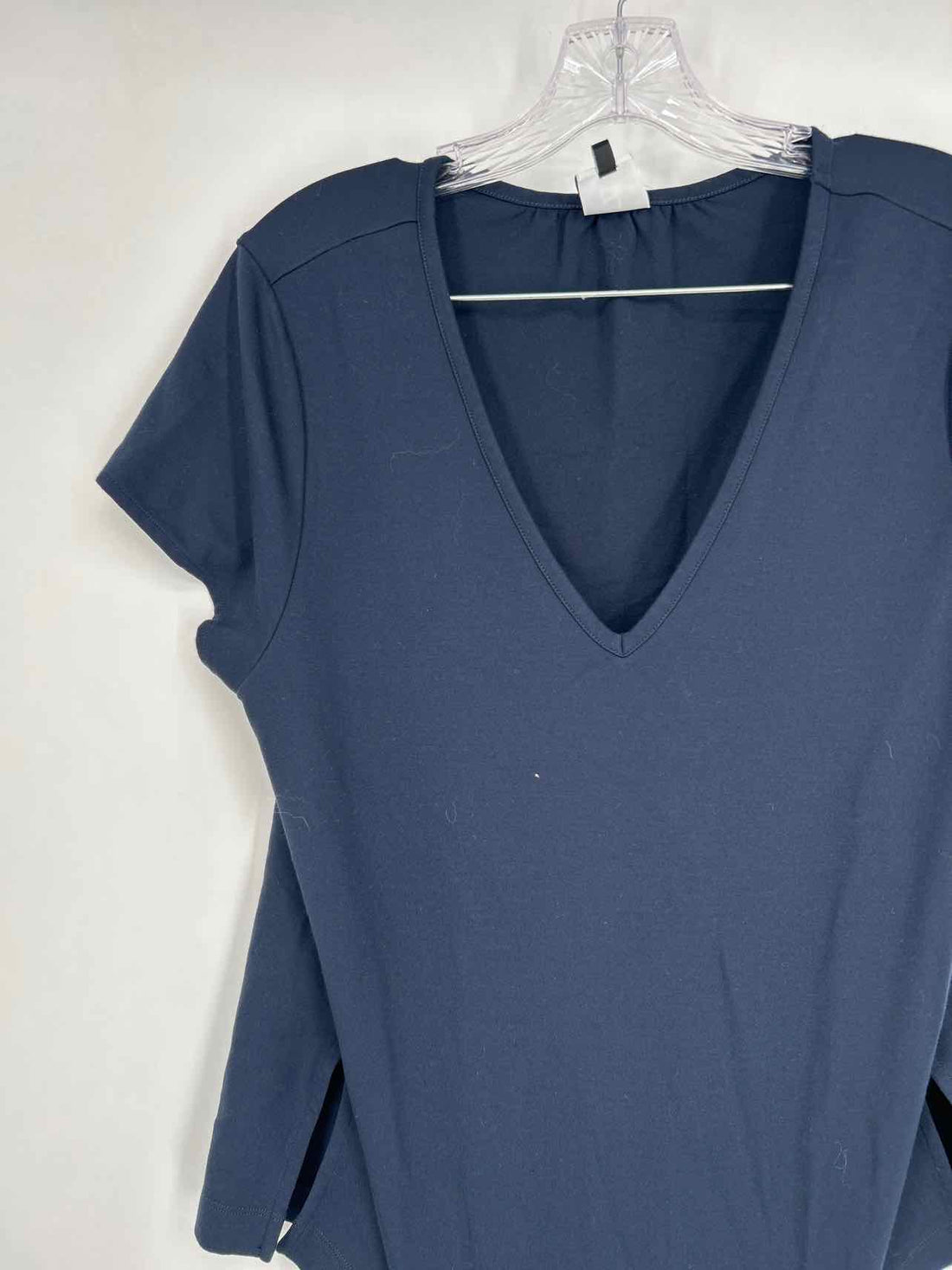 Cabi Size M Navy Short Sleeve Jumpsuit