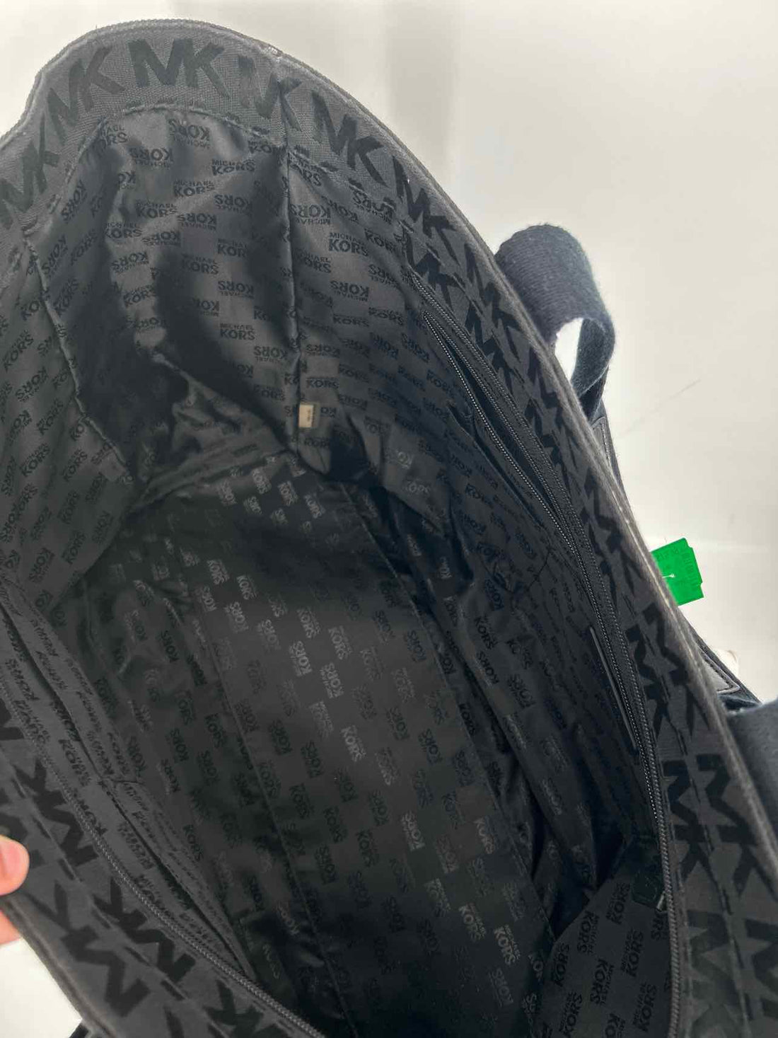 Michael Kors Black Canvas Tote