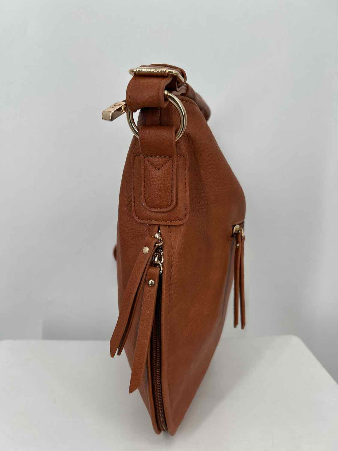 Montana West Cognac Faux Leather NWT Shoulder