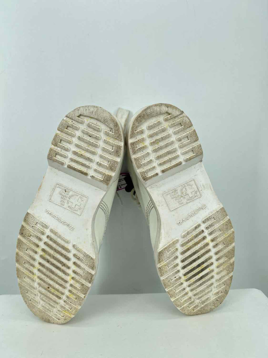 Dr. Martens Women Size 9 White As Is Combat Boot