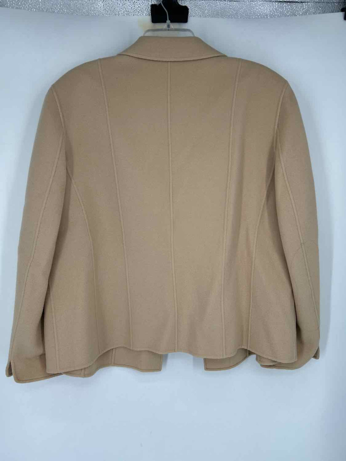 Talbots Size 18W Beige Wool Vintage Blazer