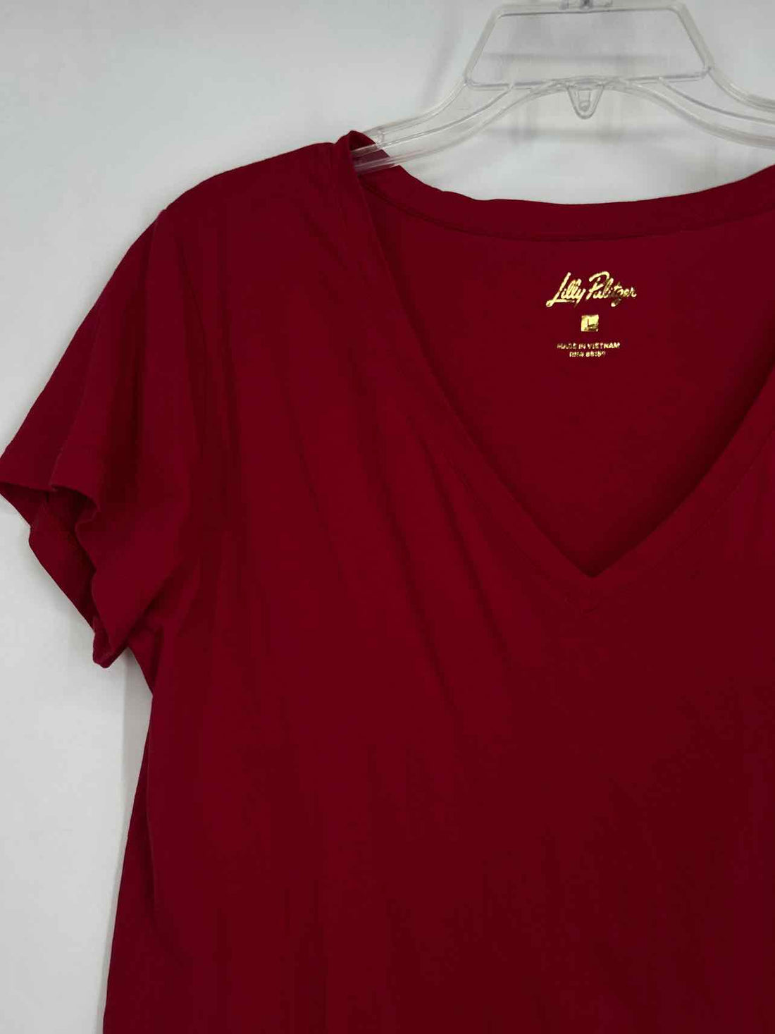 Lilly Pulitzer L Dark Red Lilly Pulitzer Top