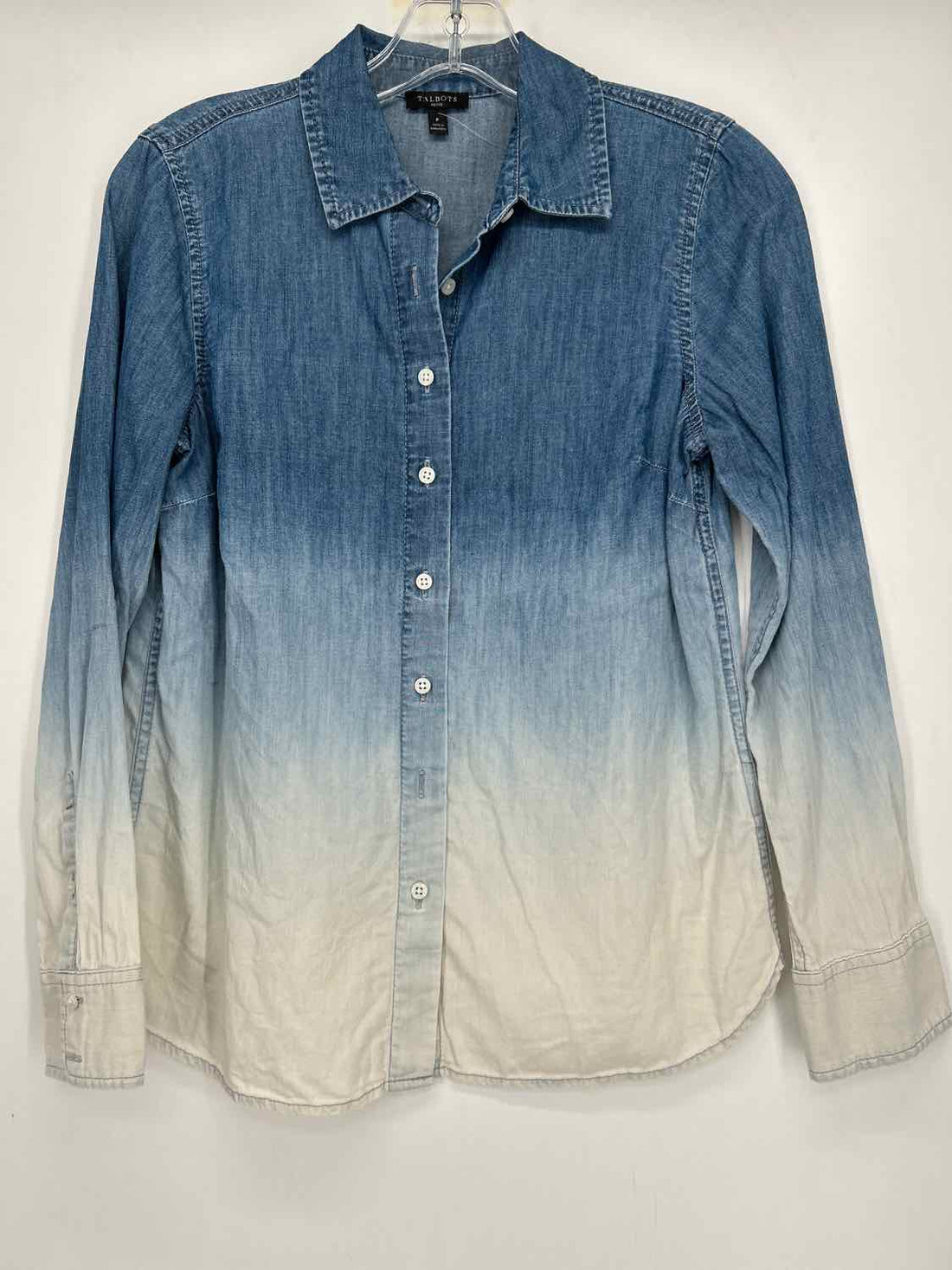 Talbots Size P Denim Long Sleeve