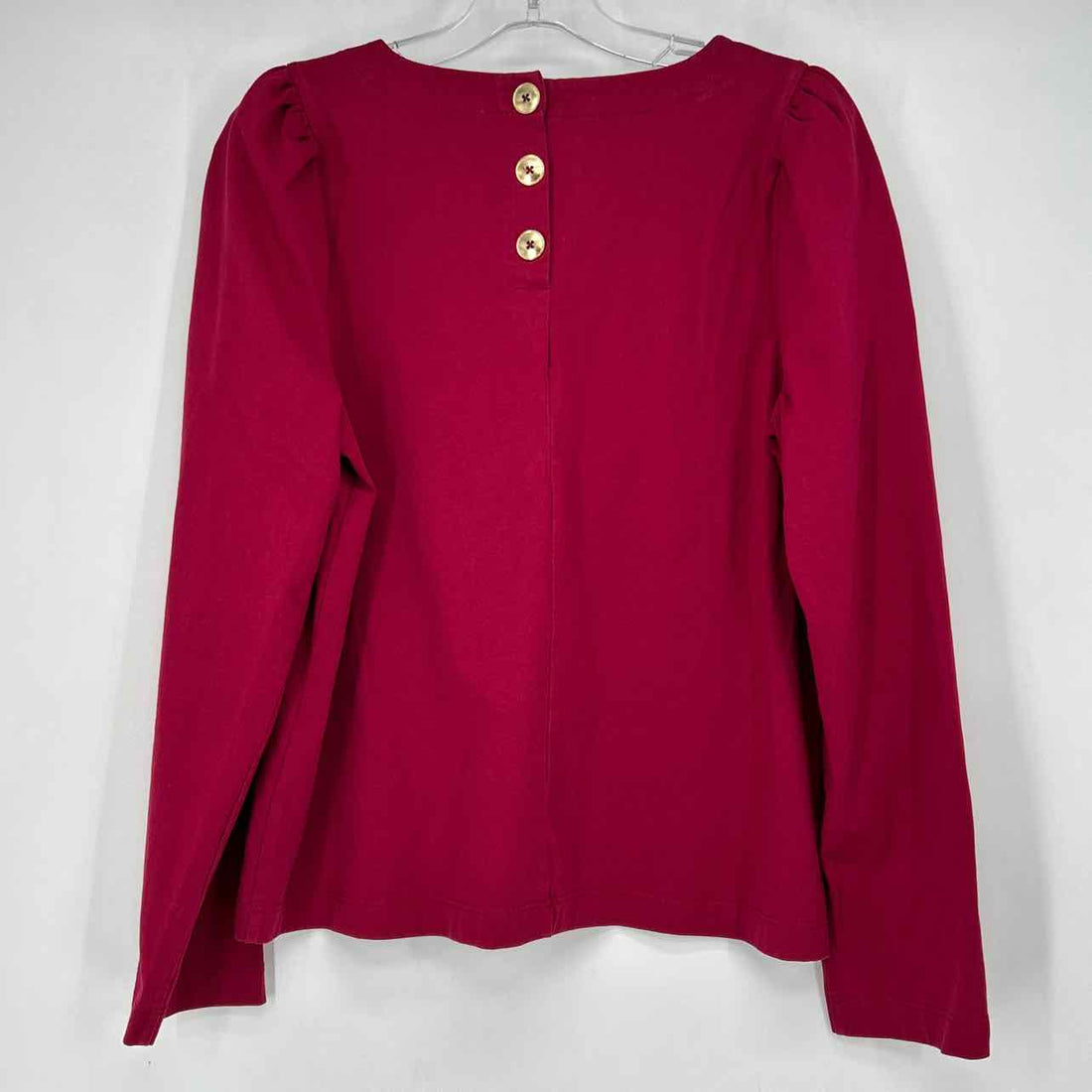 J Crew Size M Maroon Long Sleeve