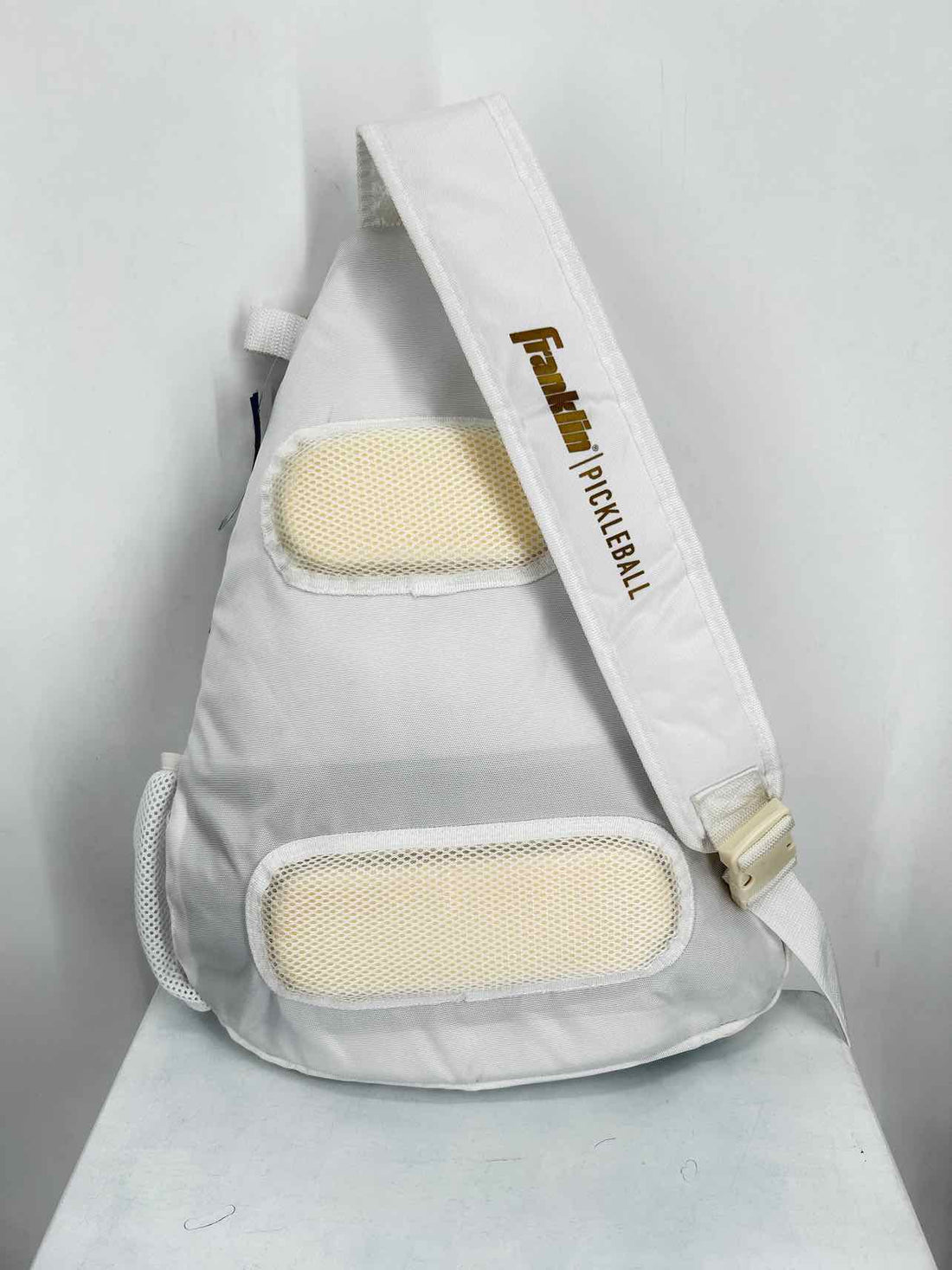 Franklin White Nylon Pre Owned Backpack