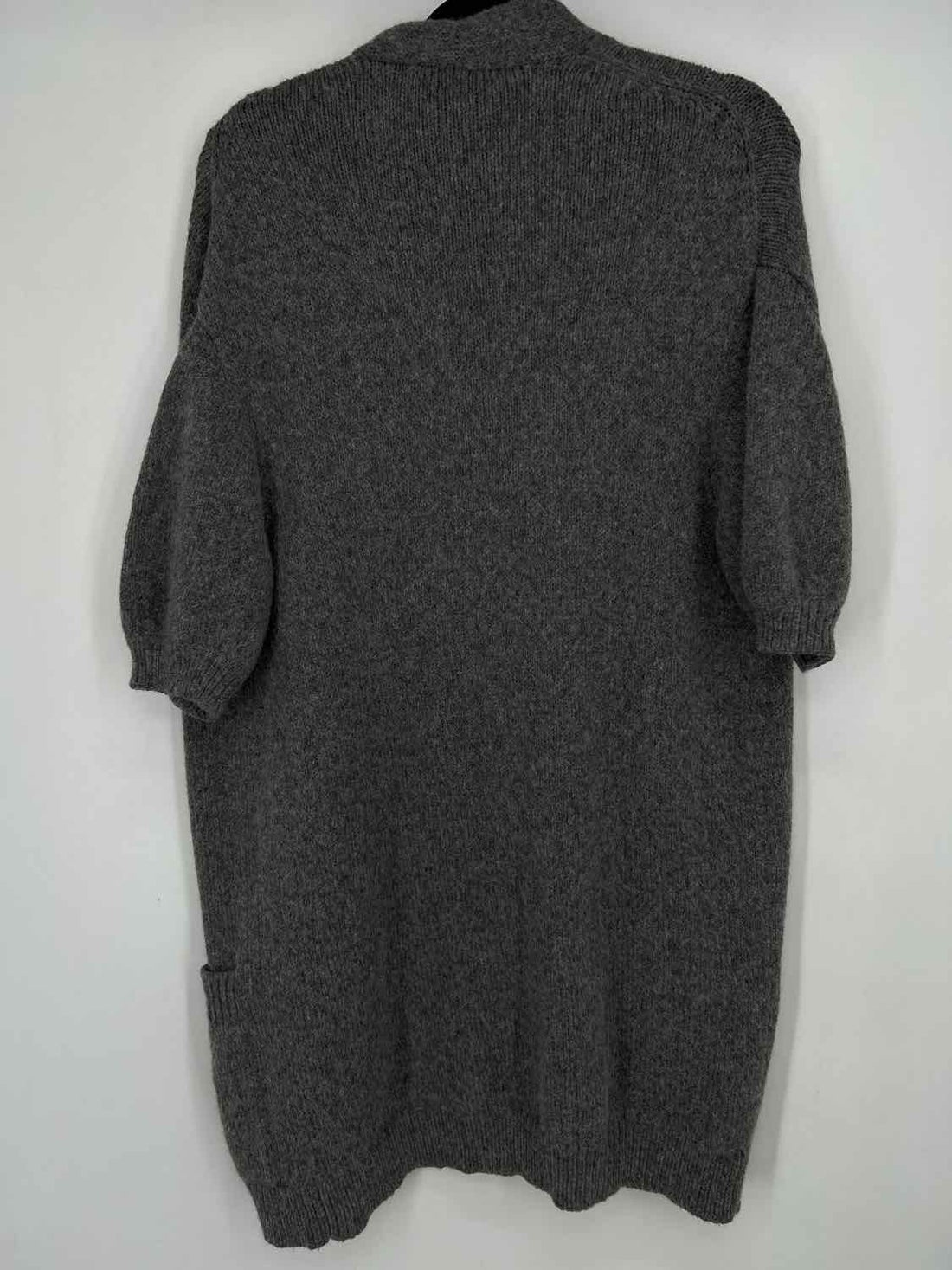 Vince Size S Gray Wool Blend Cardigan