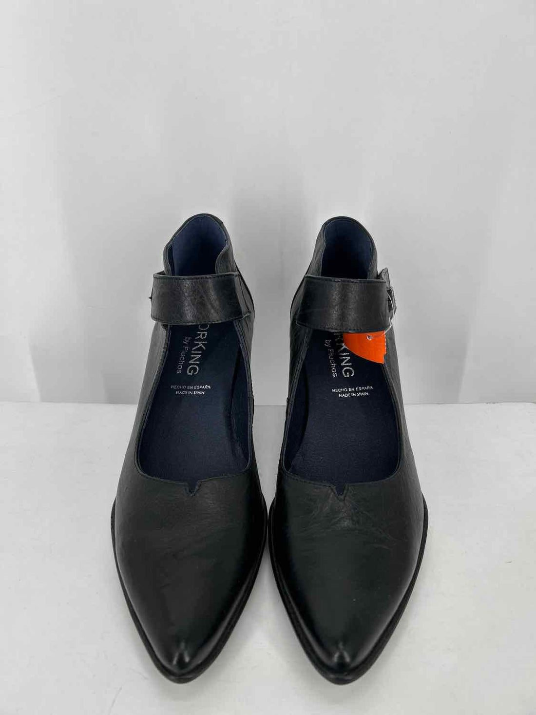 Dorking by Fluchos Women Size 39 (8.5-9) Black Heels
