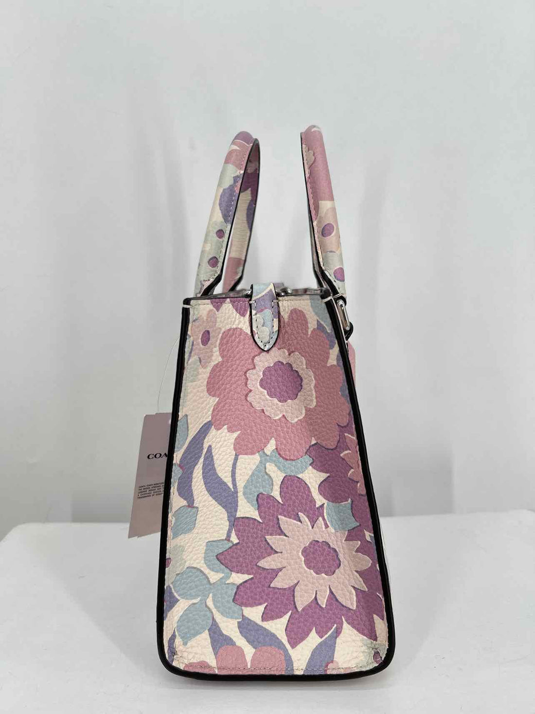 Coach Floral Pebbled Leather NWT Crossbody