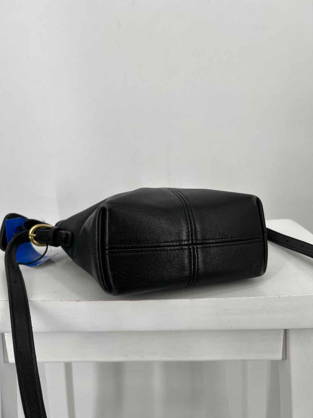 Coach Black Smooth Leather Crossbody