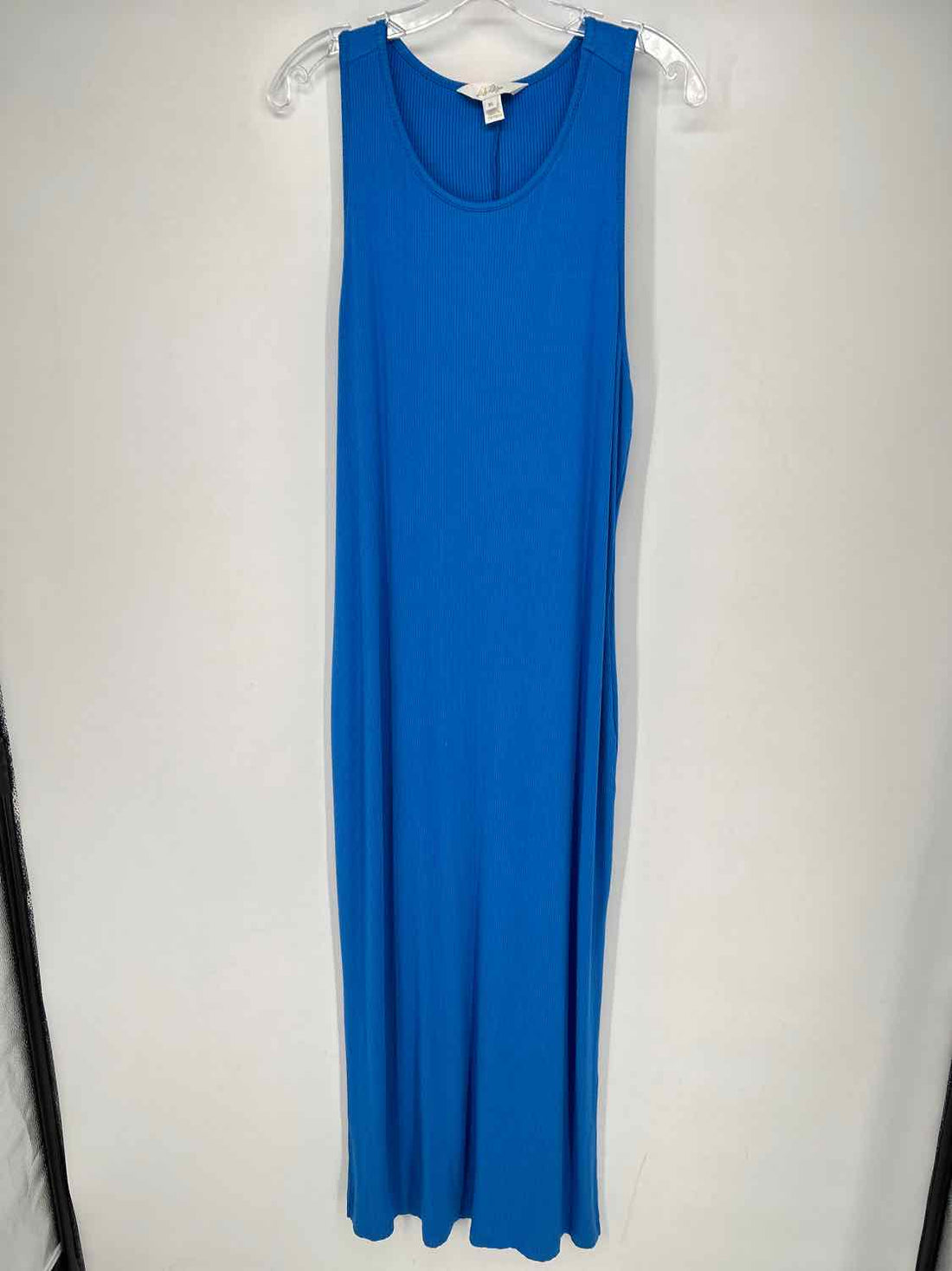 Lilly Pulitzer Size XL Blue Ribbed Maxi