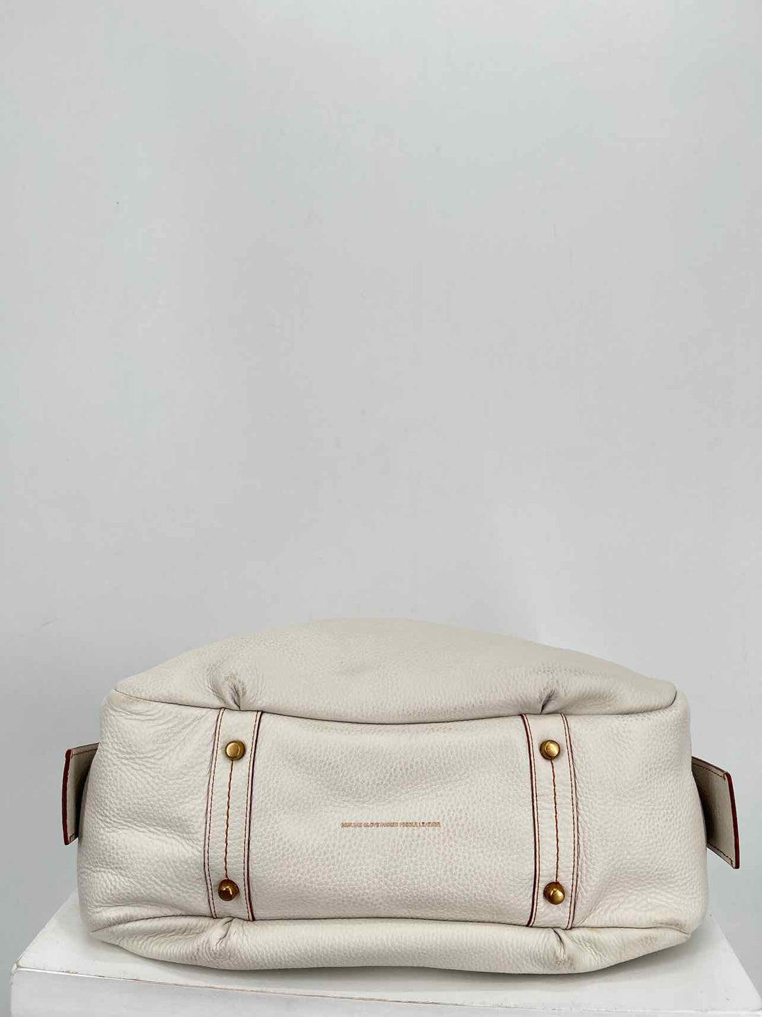 Coach 1941 Off White Pebbled Leather As Is Hobo