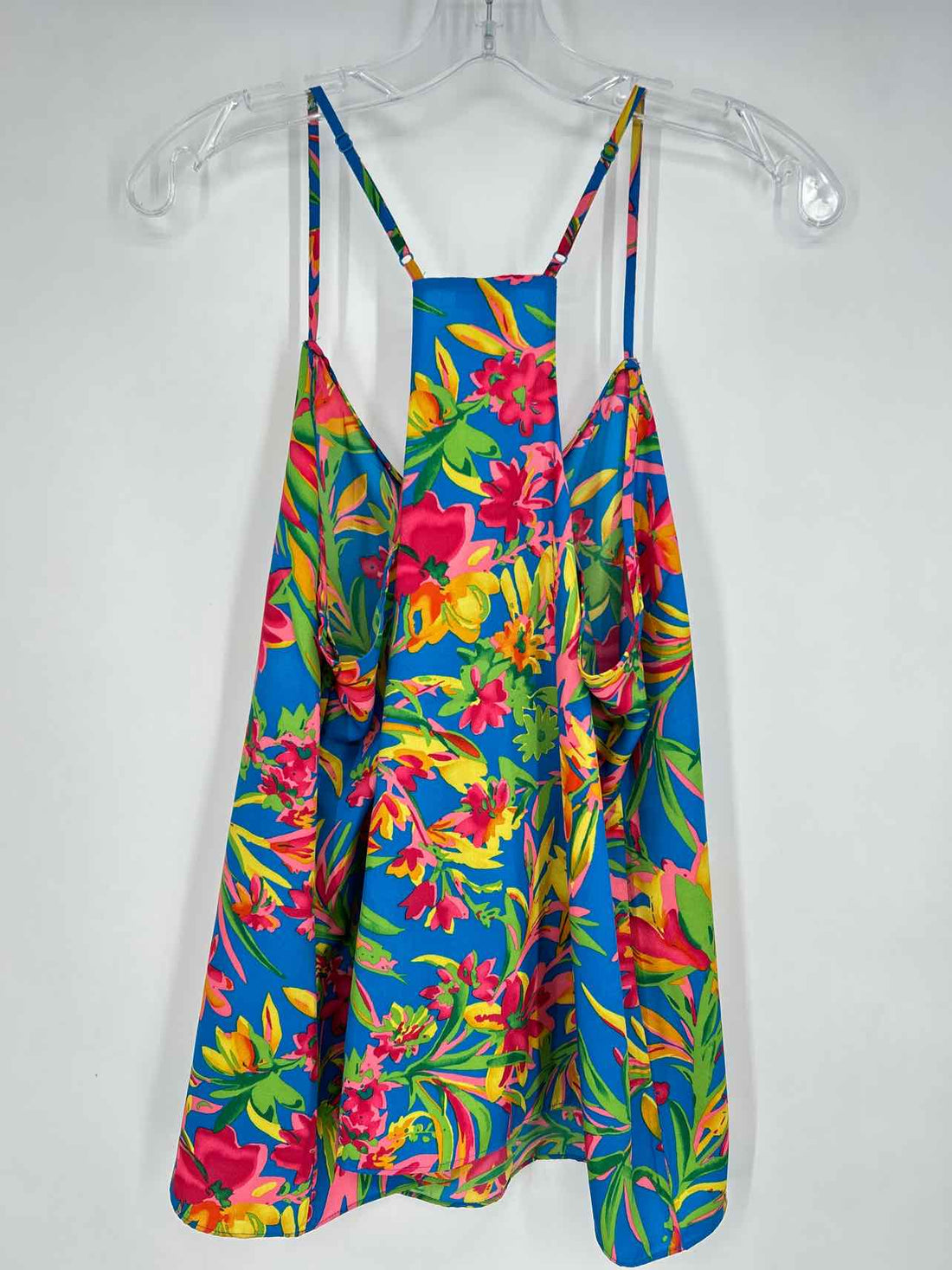 J Crew Size 14 Cobalt Blue Floral NWT Tank Top