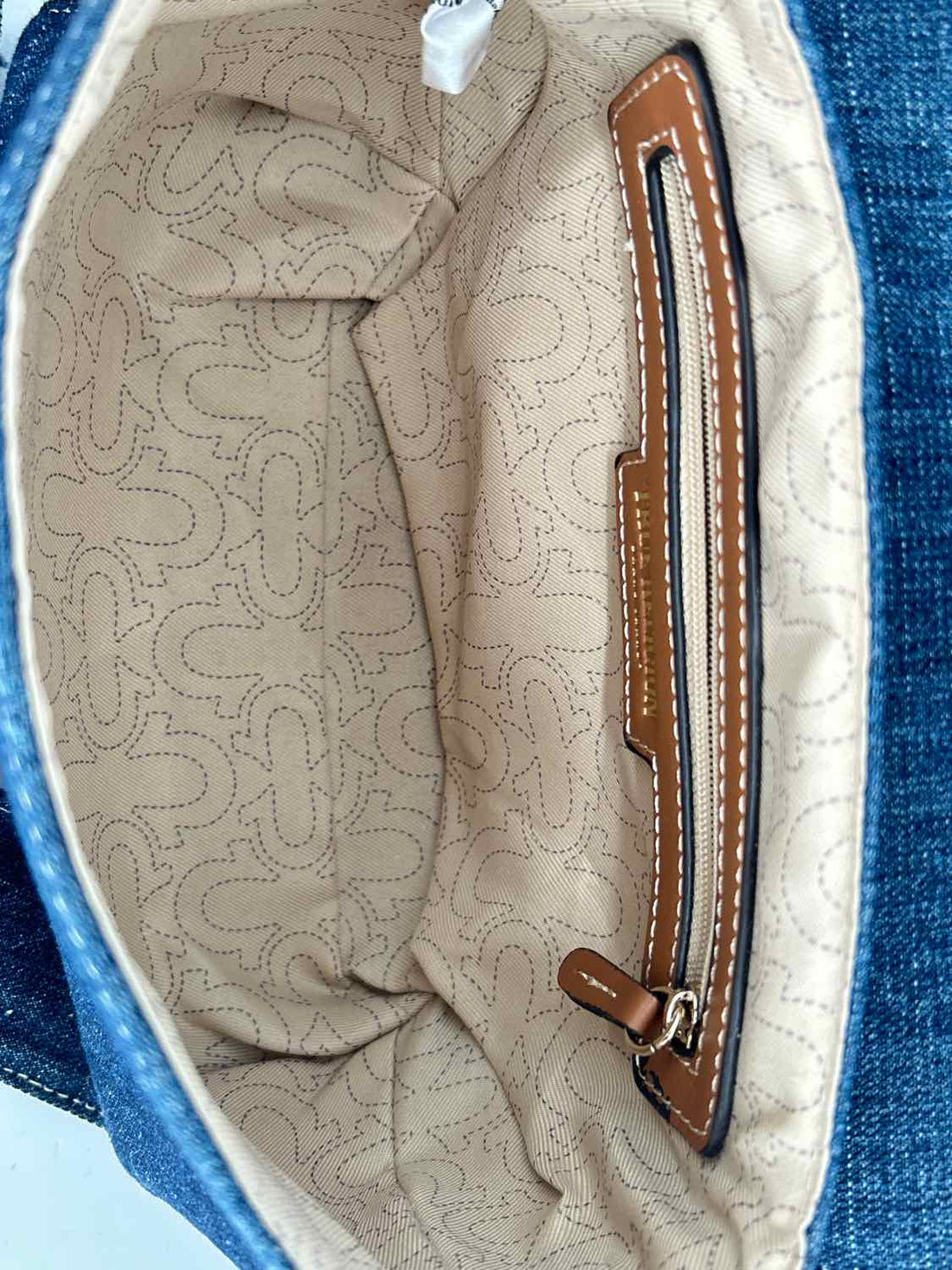 True Religion Denim Faux Leather Crossbody