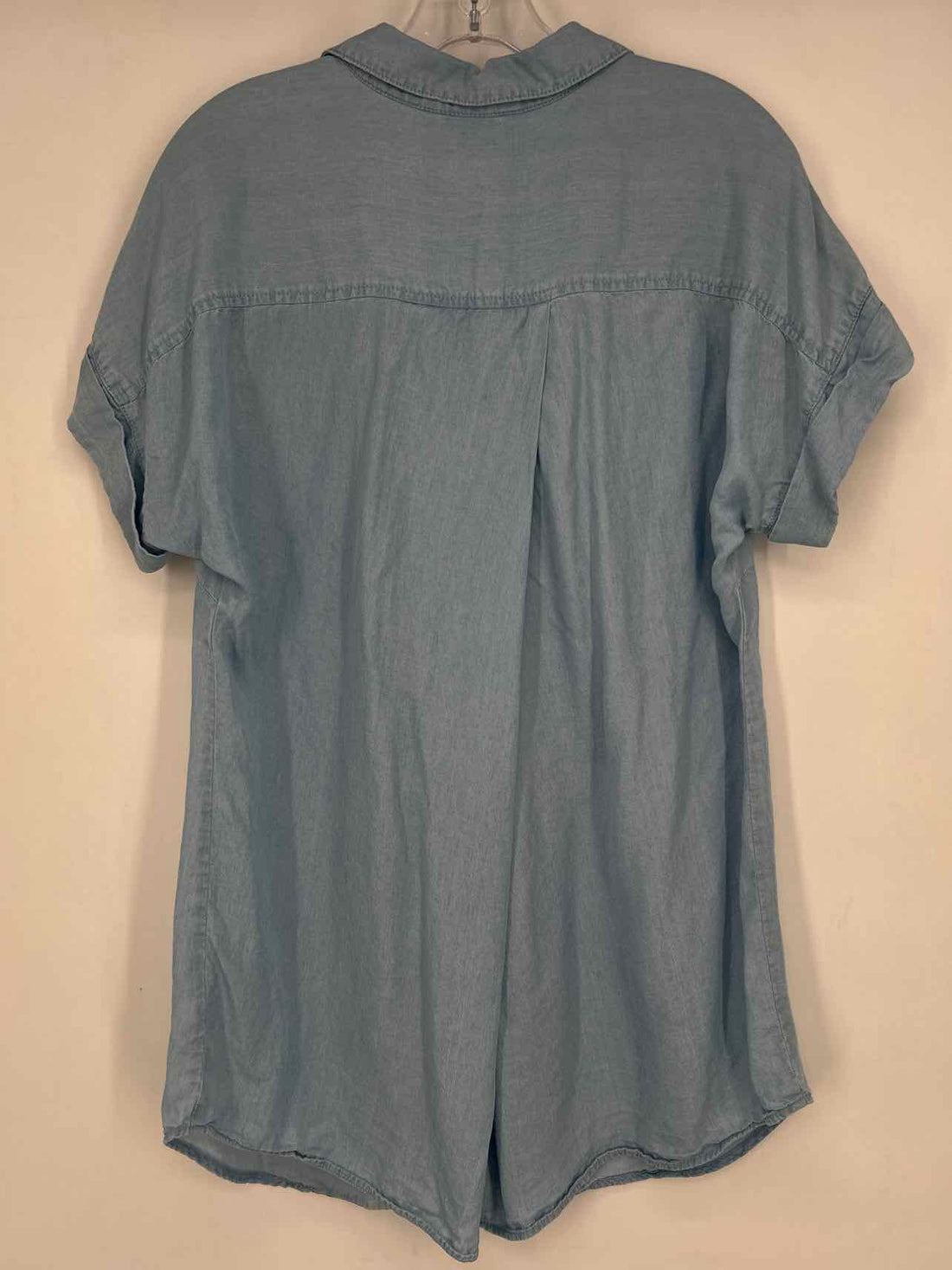 Zozo Size M Chambray Short Sleeve Dress
