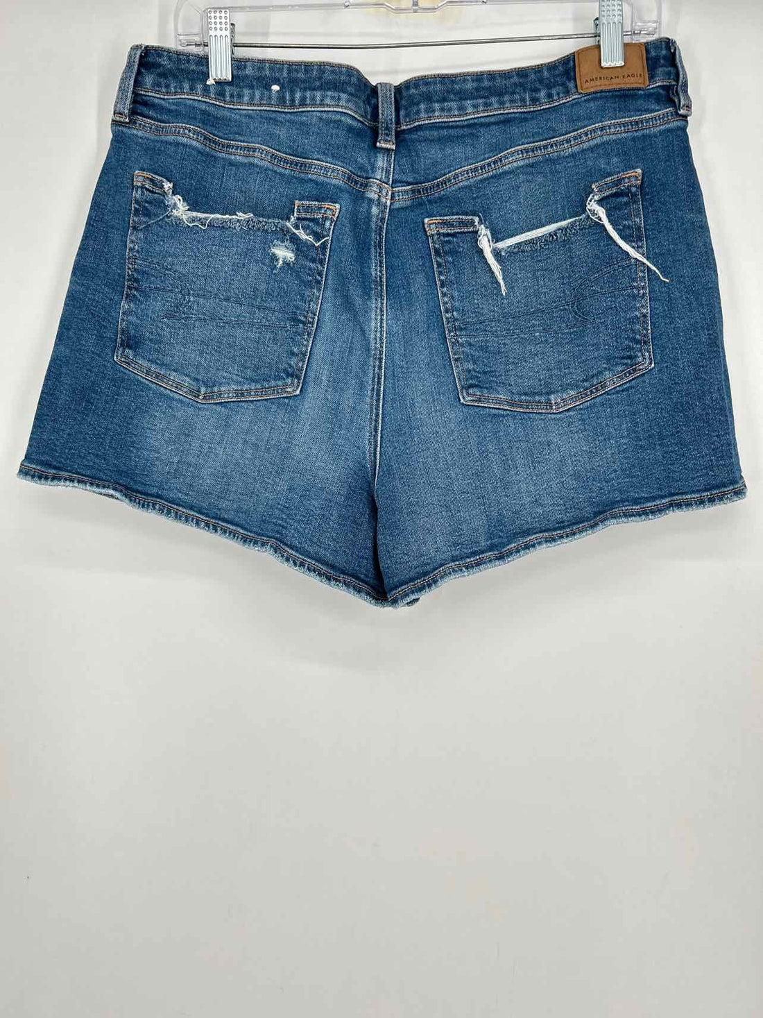 American Eagle Size 14 Denim Distressed Shorts