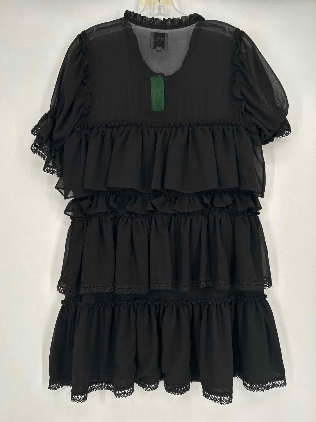 Misa Size S Black Short Sleeve Dress