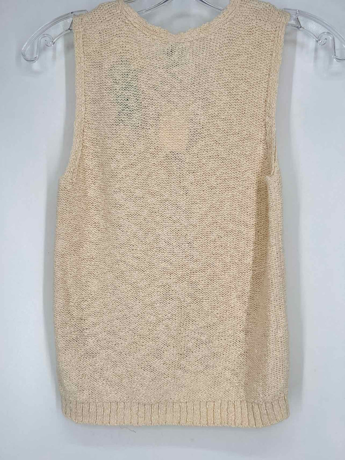 J Crew Size XXS Cream NWT Sleeveless