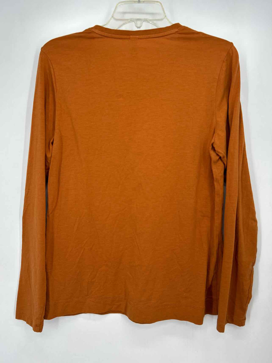 Athleta Size M Rust Long Sleeve Active Tops