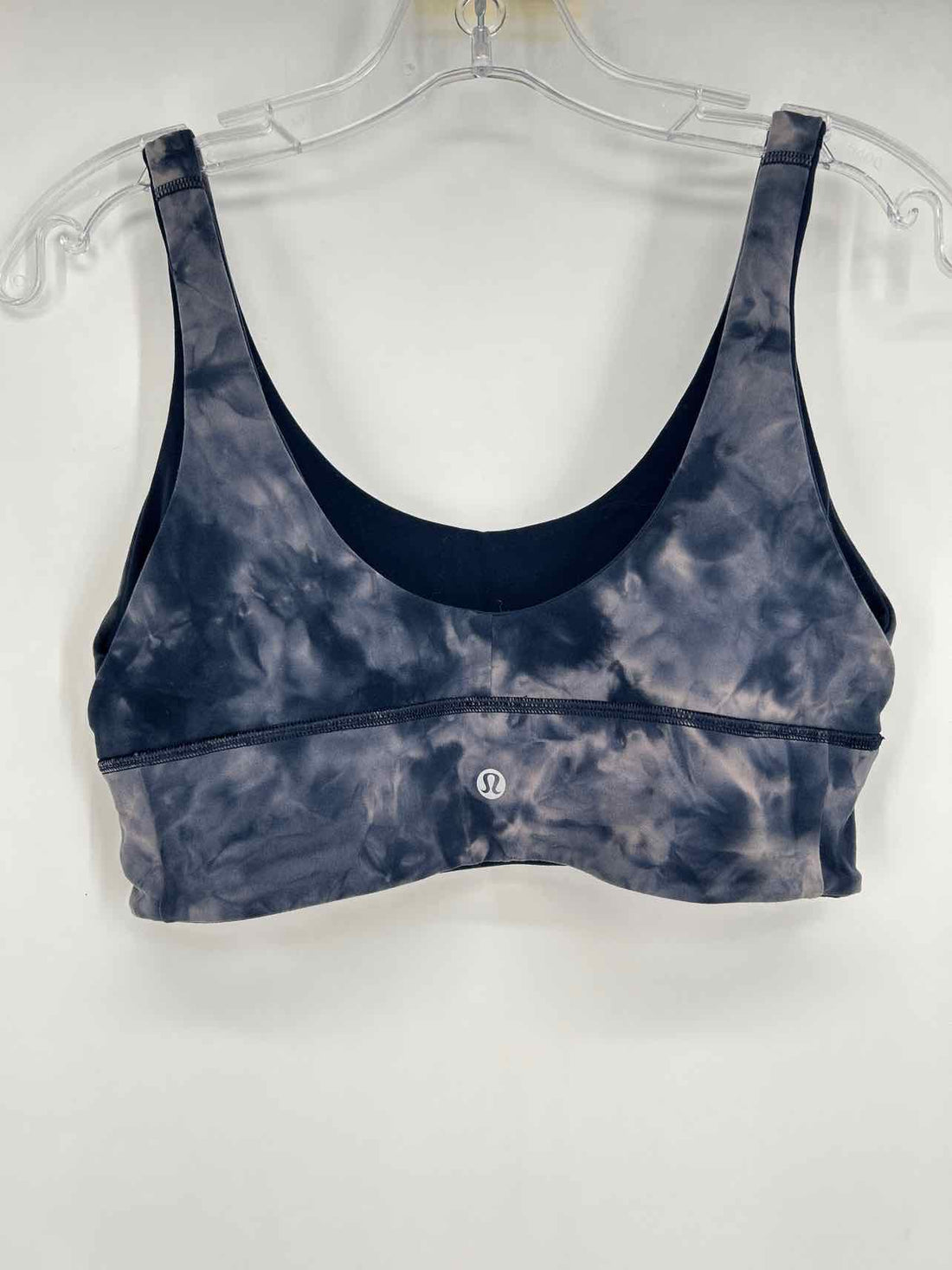 Lululemon Size 10 Navy Tie Dye Active Sports Bras