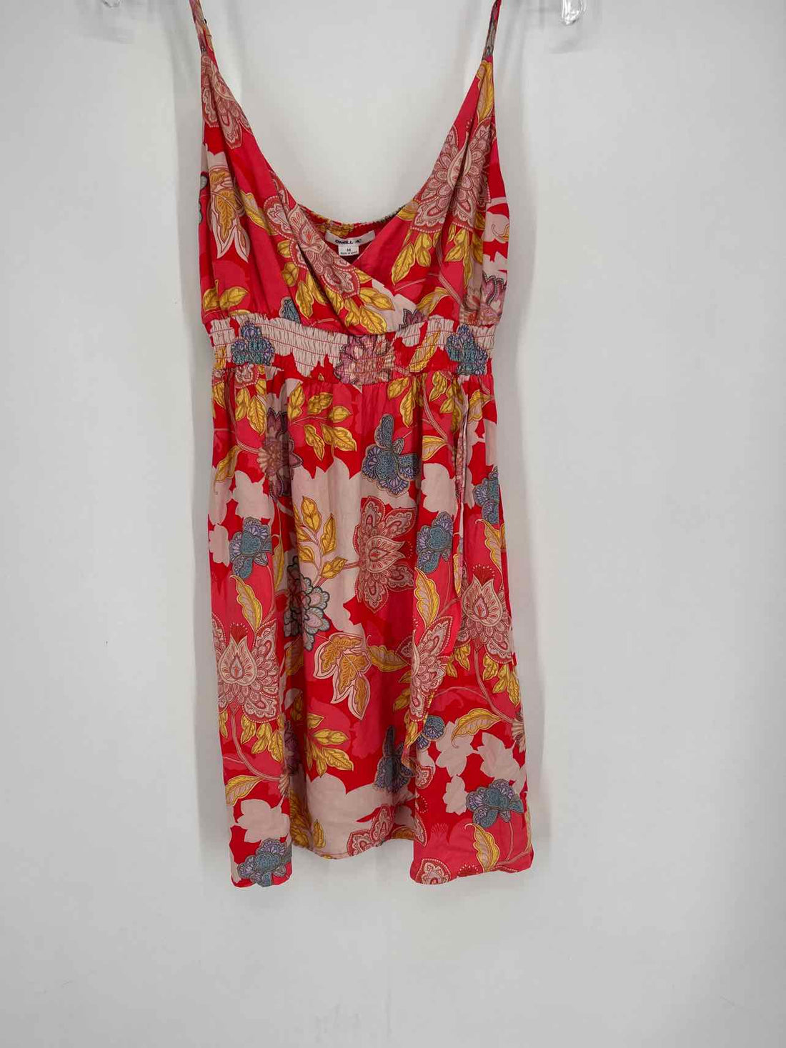 Oneil Size M Pink & Red Floral Dress