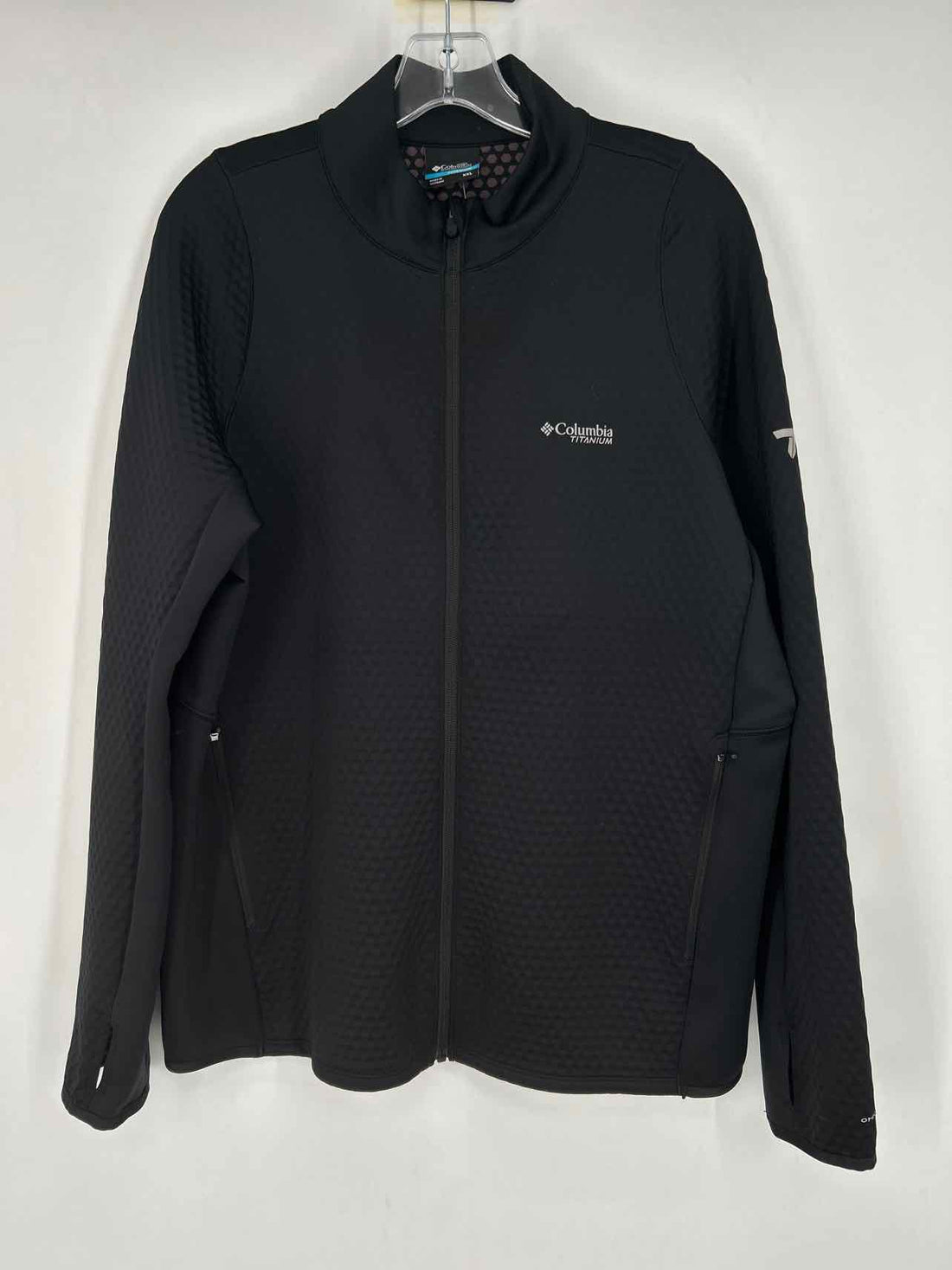Columbia Size XXL Black Long Sleeve Active Jacket
